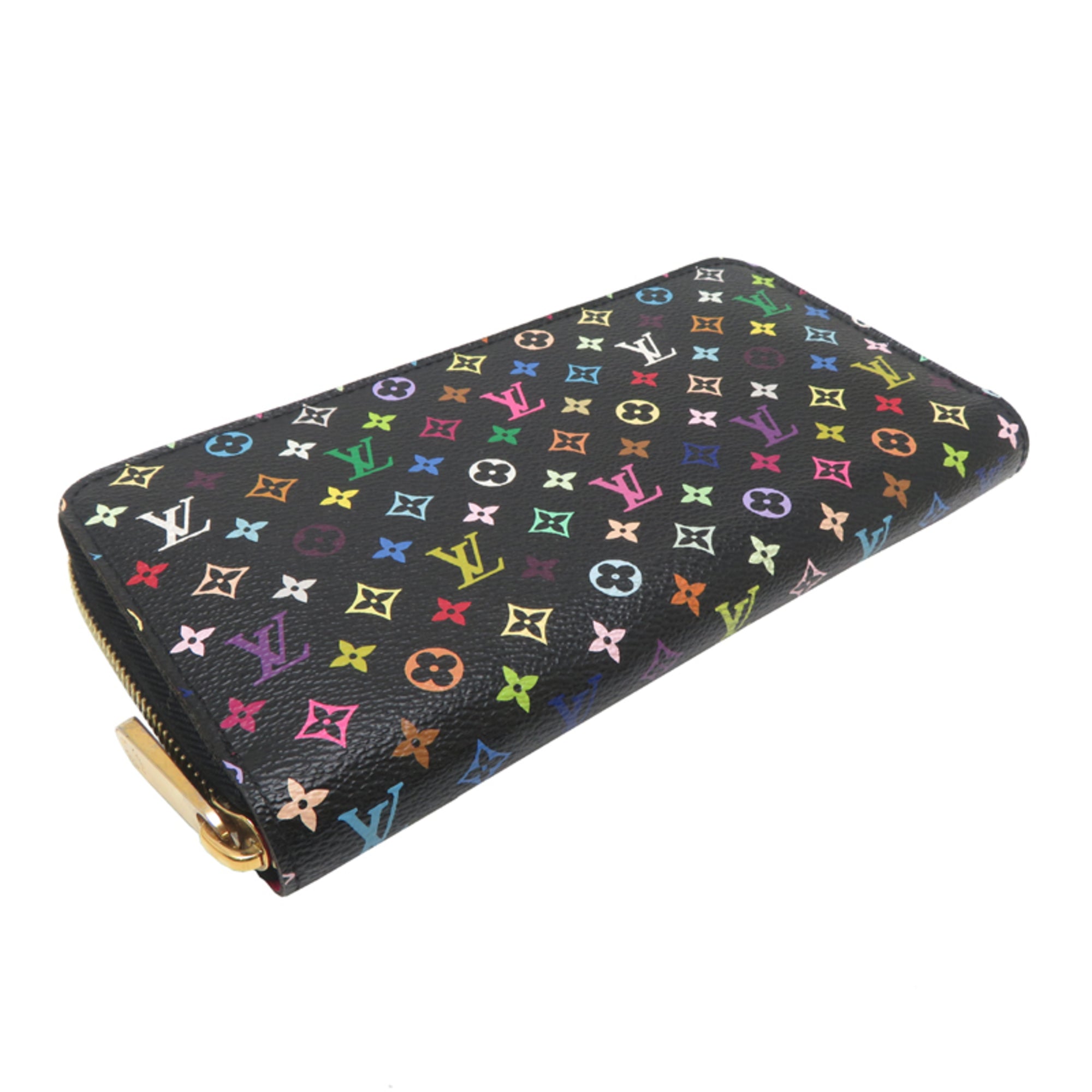 Louis Vuitton Noir Monogram Multicolore Long Wallet (Bi-Fold) (Pre-Owned)