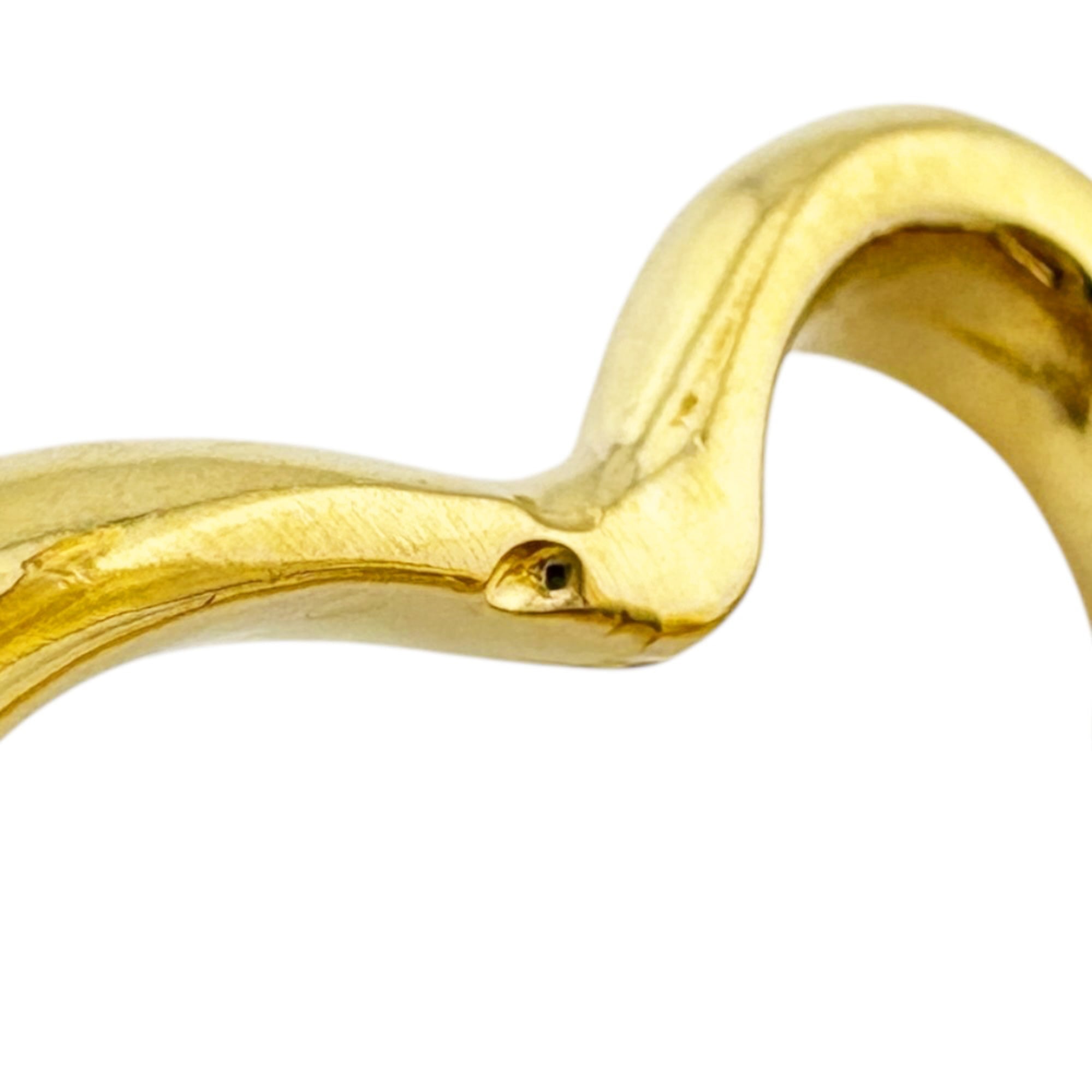 Tiffany Gold Yellow Gold (18K) Band Ring (Pre-Owned)