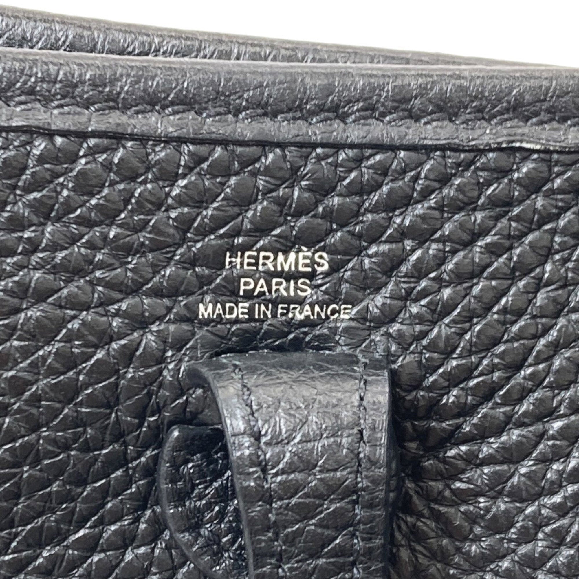 Hermes Evelyne Black Shoulder Bag (Pre-Owned)