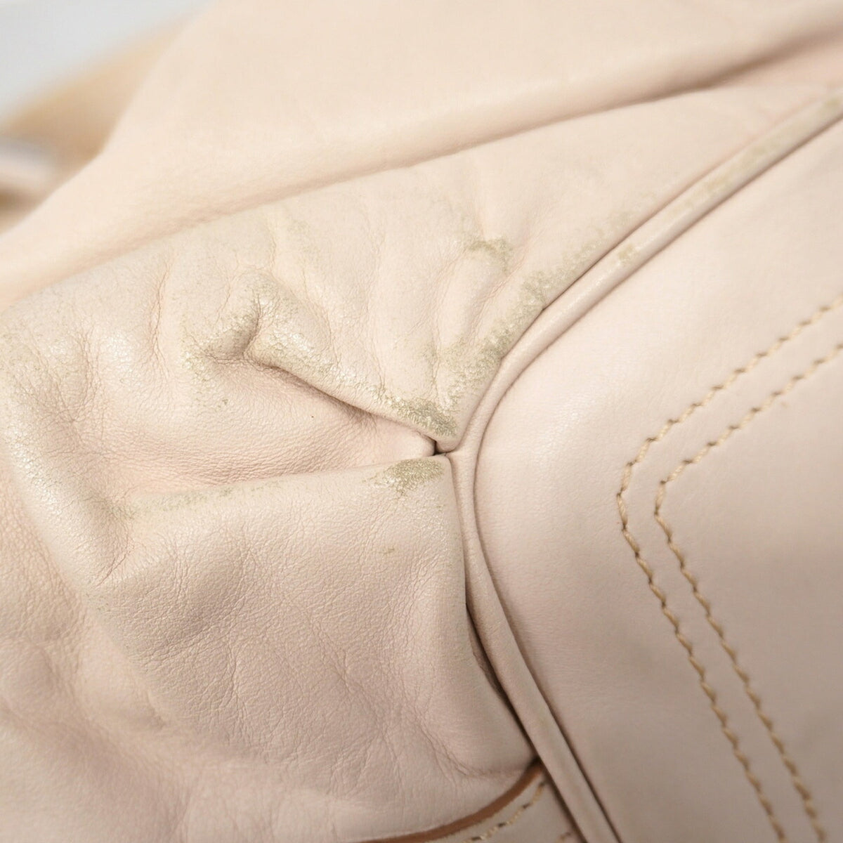 Celine Light Pink Leather Handbag (Pre-Owned)