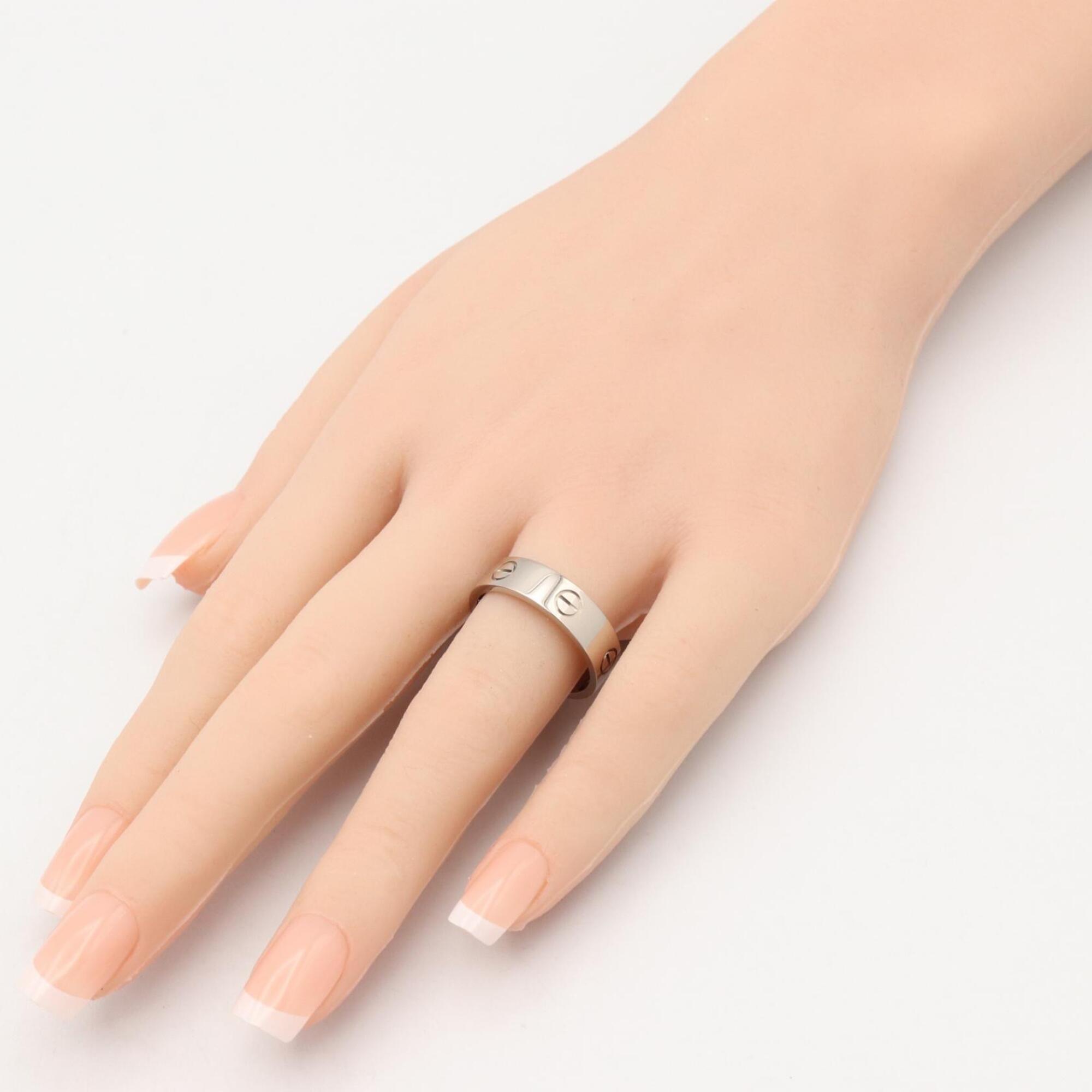 Cartier White Gold White Gold (18K) Band Ring (Pre-Owned)