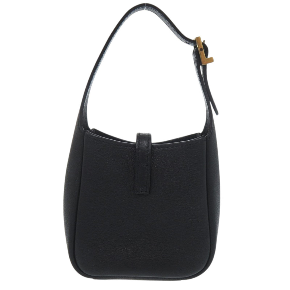 Yves Saint Laurent Black Leather Handbag (Pre-Owned)