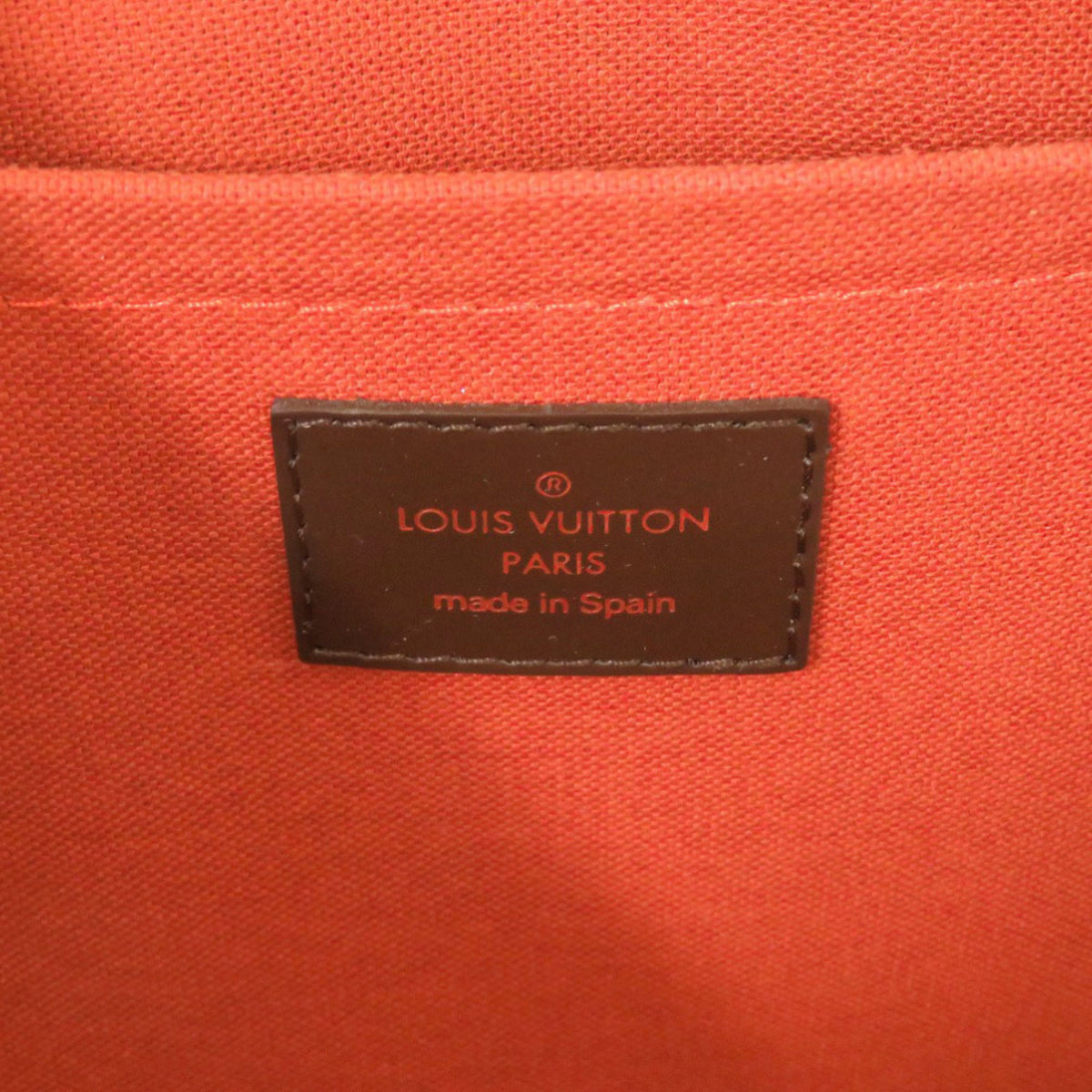 Louis Vuitton Damier Canvas Ebene Damier Canvas Handbag (Pre-Owned)