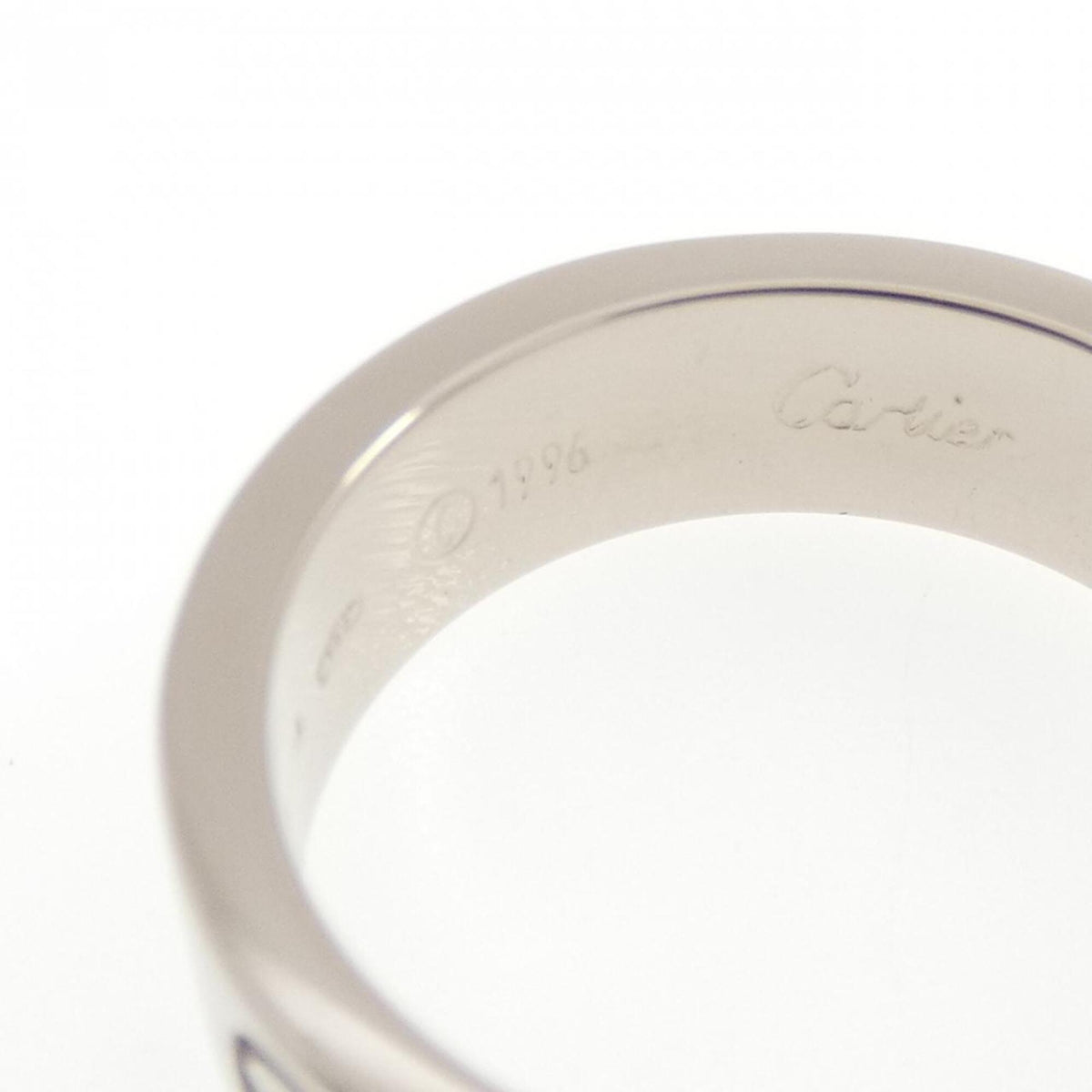 Cartier White Gold (18K) Band Ring (Pre-Owned)