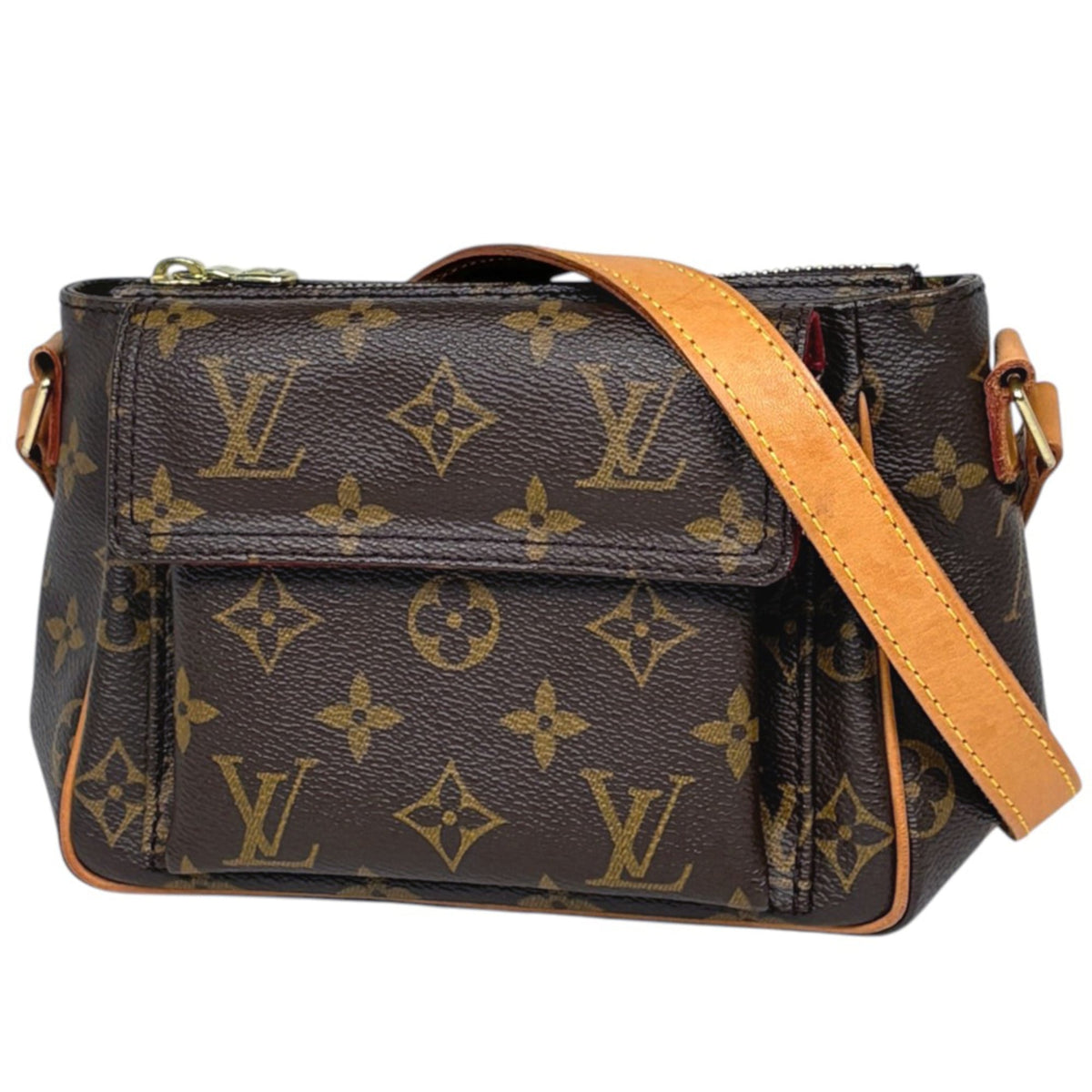 Louis Vuitton Brown Monogram Shoulder Bag (Pre-Owned)