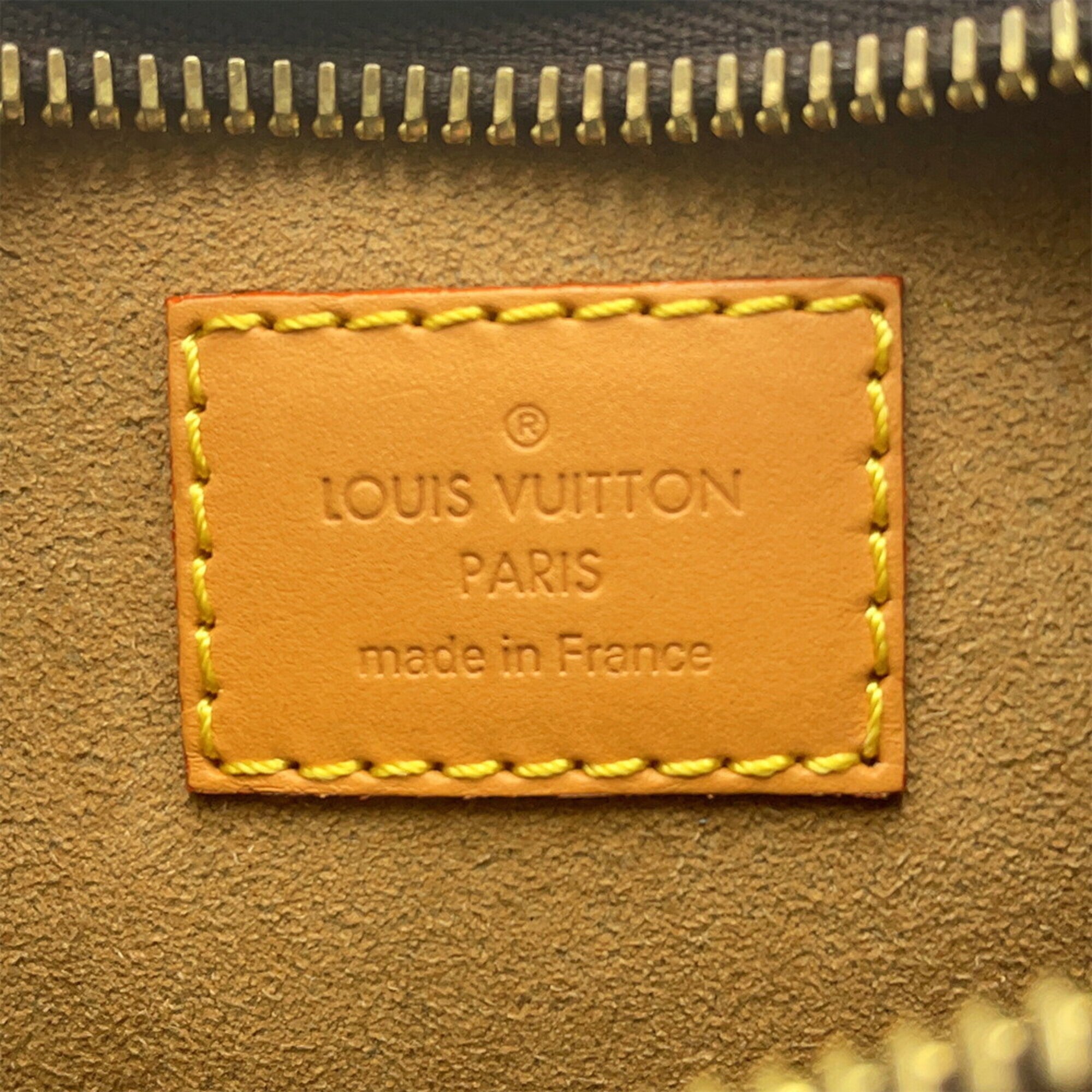 Louis Vuitton Monogram Beige Monogram Handbag Shoulder Bag (Pre-Owned)