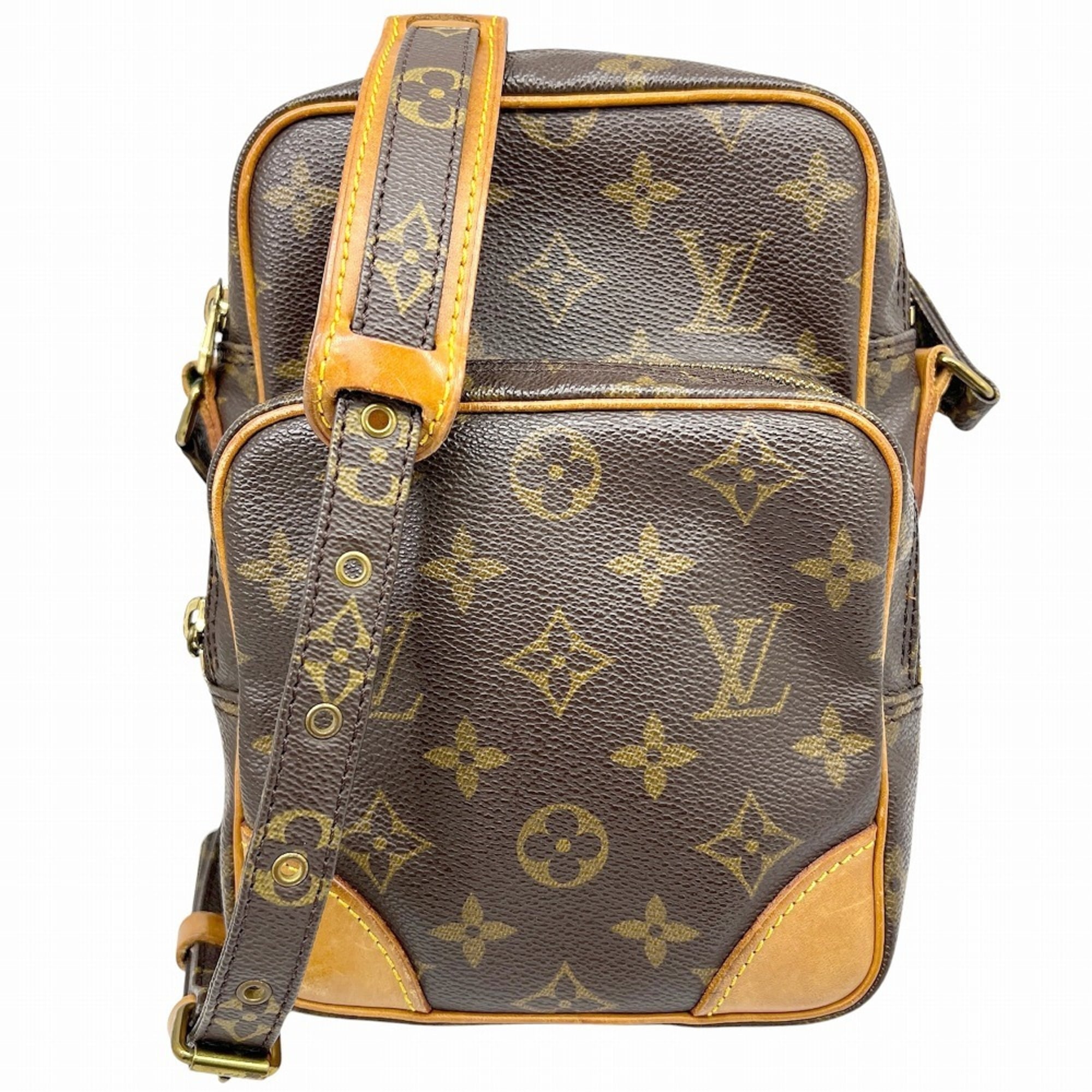Louis Vuitton Brown Monogram Monogram Shoulder Bag (Pre-Owned)