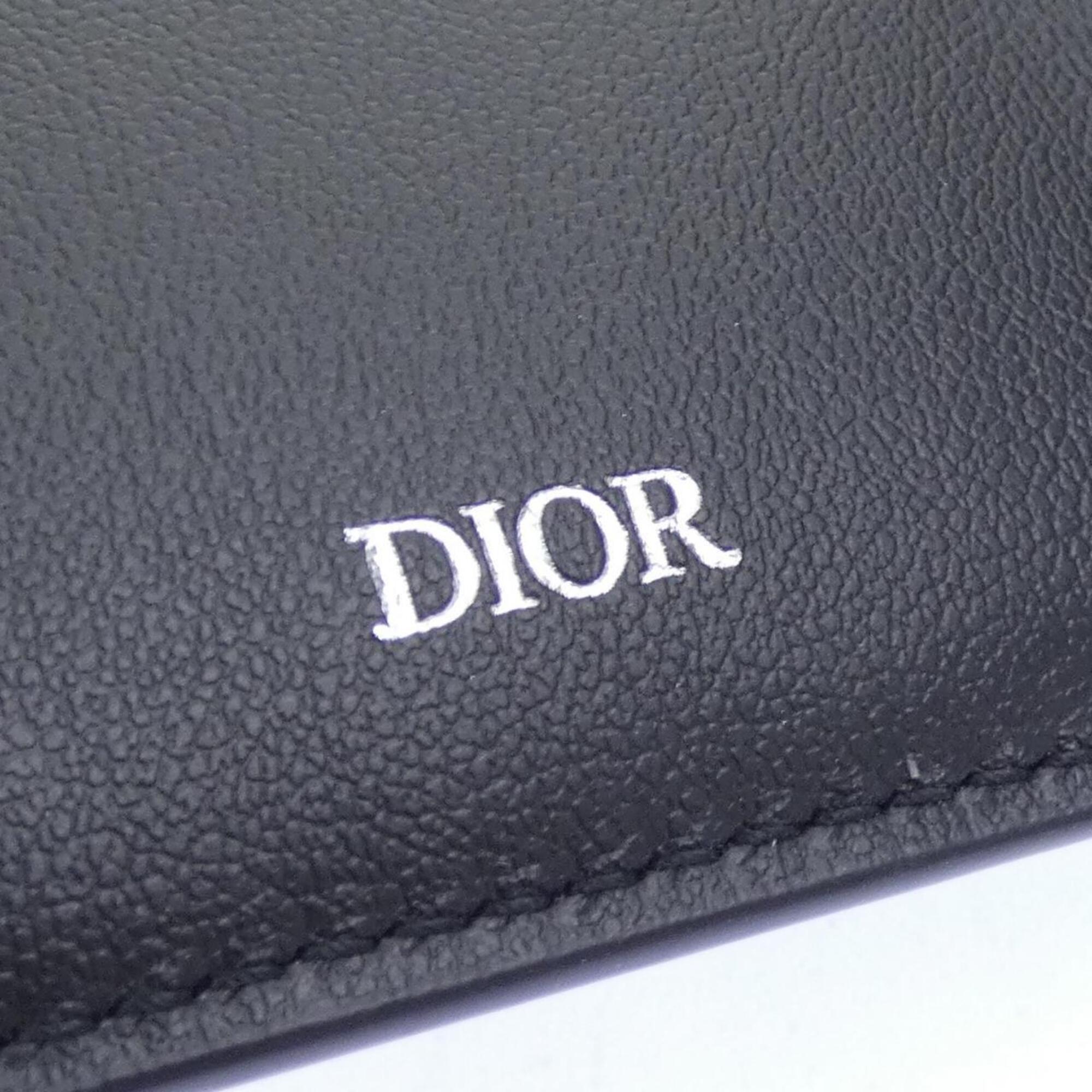 Christian Dior Black Wallet (Bi-Fold) (Pre-Owned)