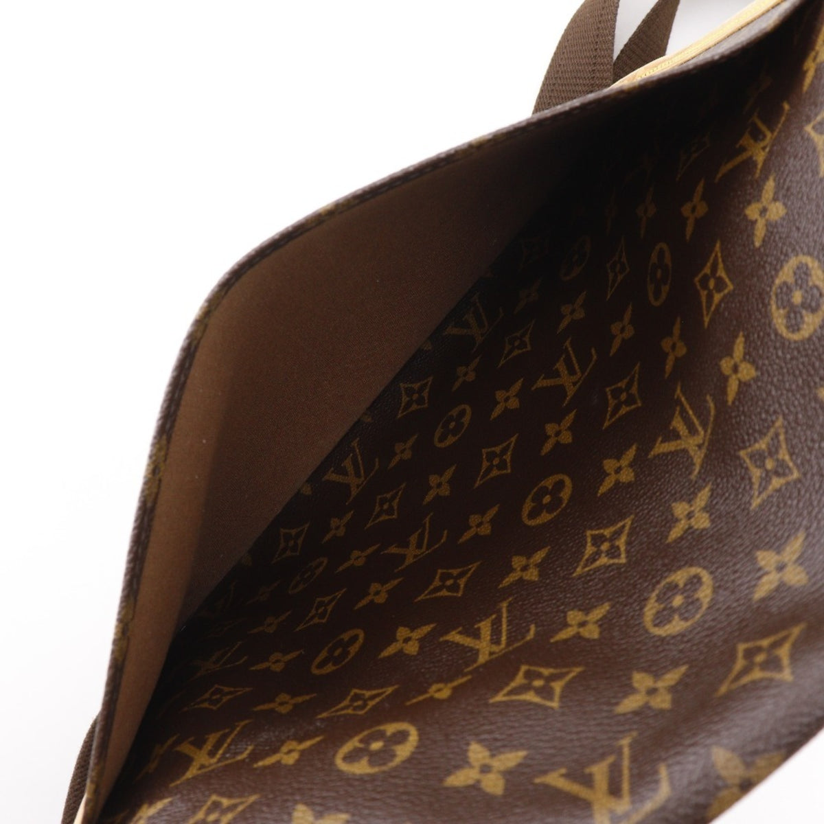 Louis Vuitton Brown Monogram Messenger Bag Shoulder Bag (Pre-Owned)