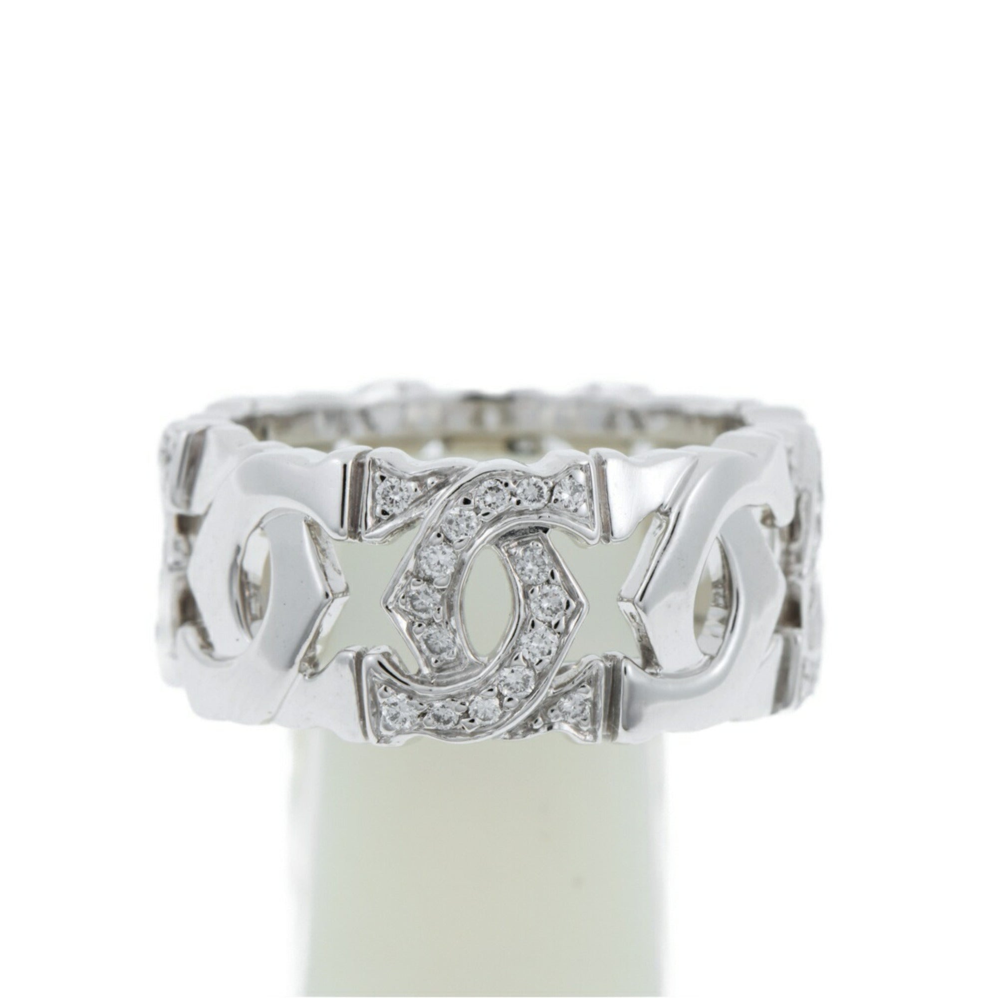 Cartier White Gold White Gold (18K) Band Ring (Pre-Owned)