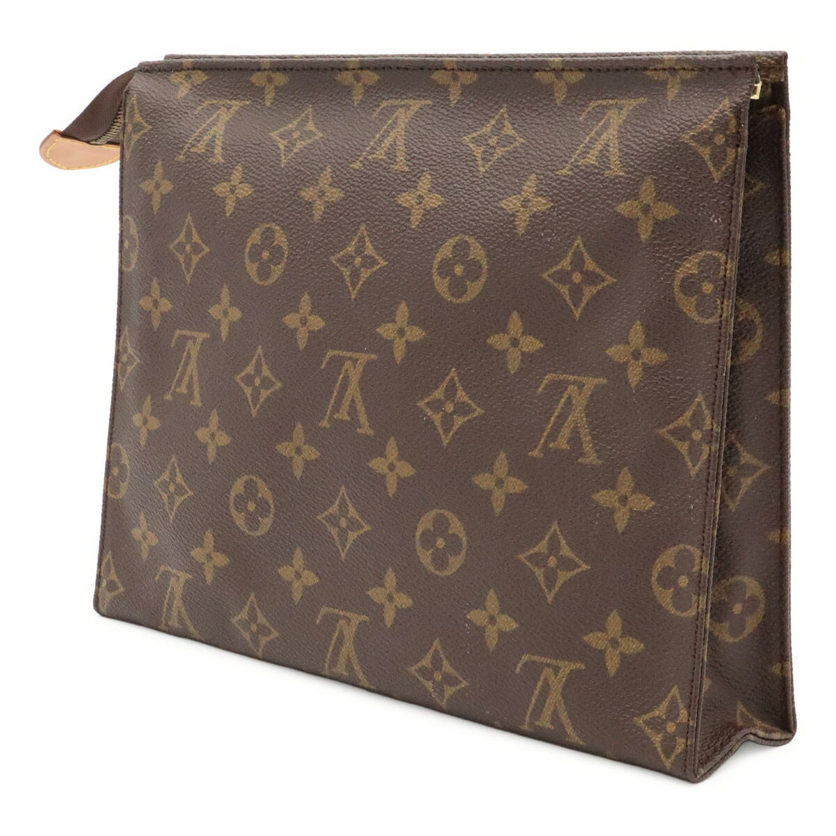 Louis Vuitton Brown Galle Monogram Pvc Handbag Pouch (Pre-Owned)