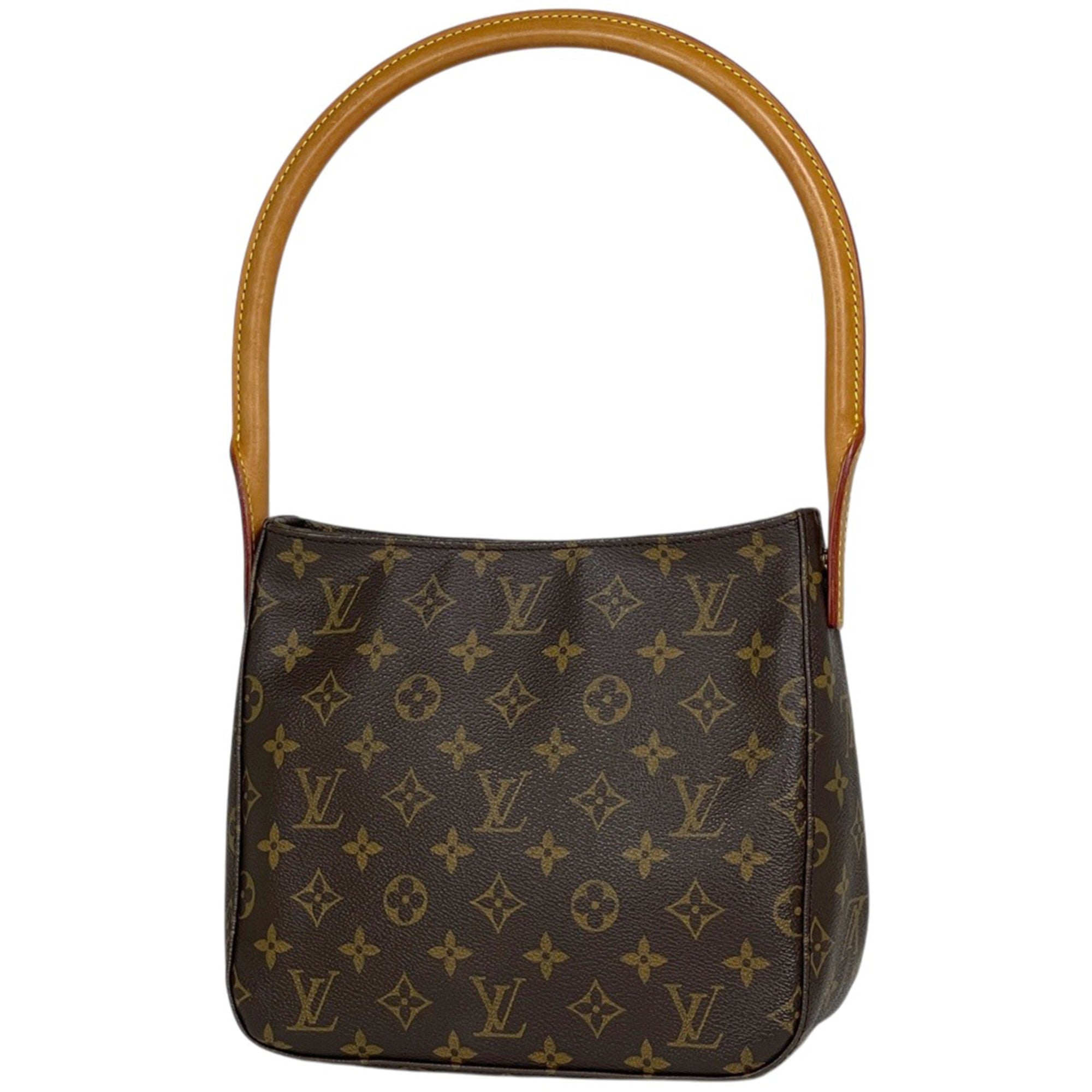 Louis Vuitton Brown Monogram Shoulder Bag (Pre-Owned)