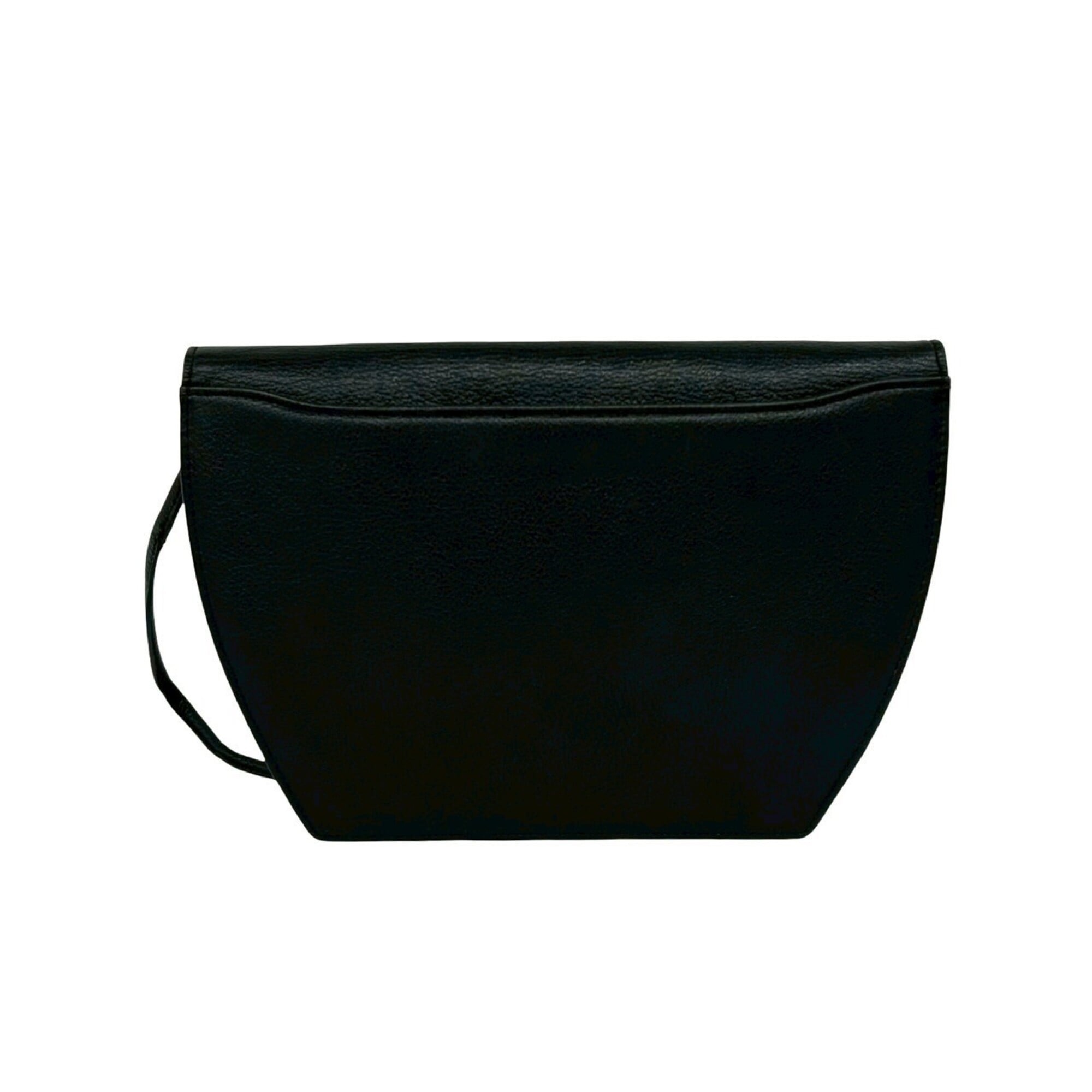 Yves Saint Laurent Black Leather Shoulder Bag (Pre-Owned)