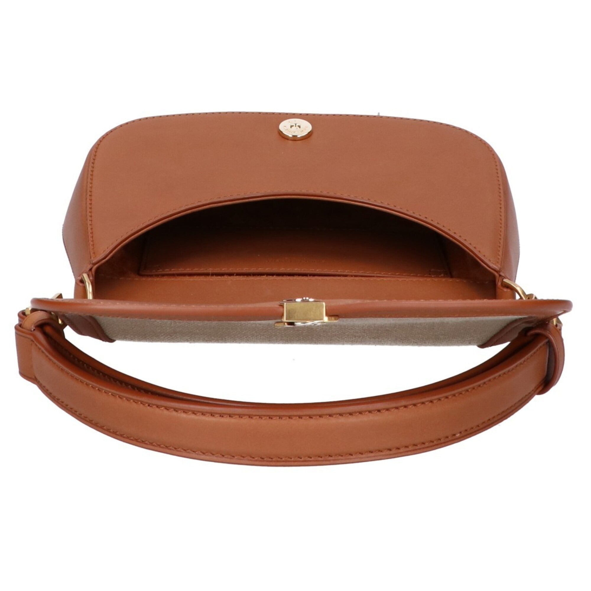 Saint Laurent Beige Canvas Handbag (Pre-Owned)