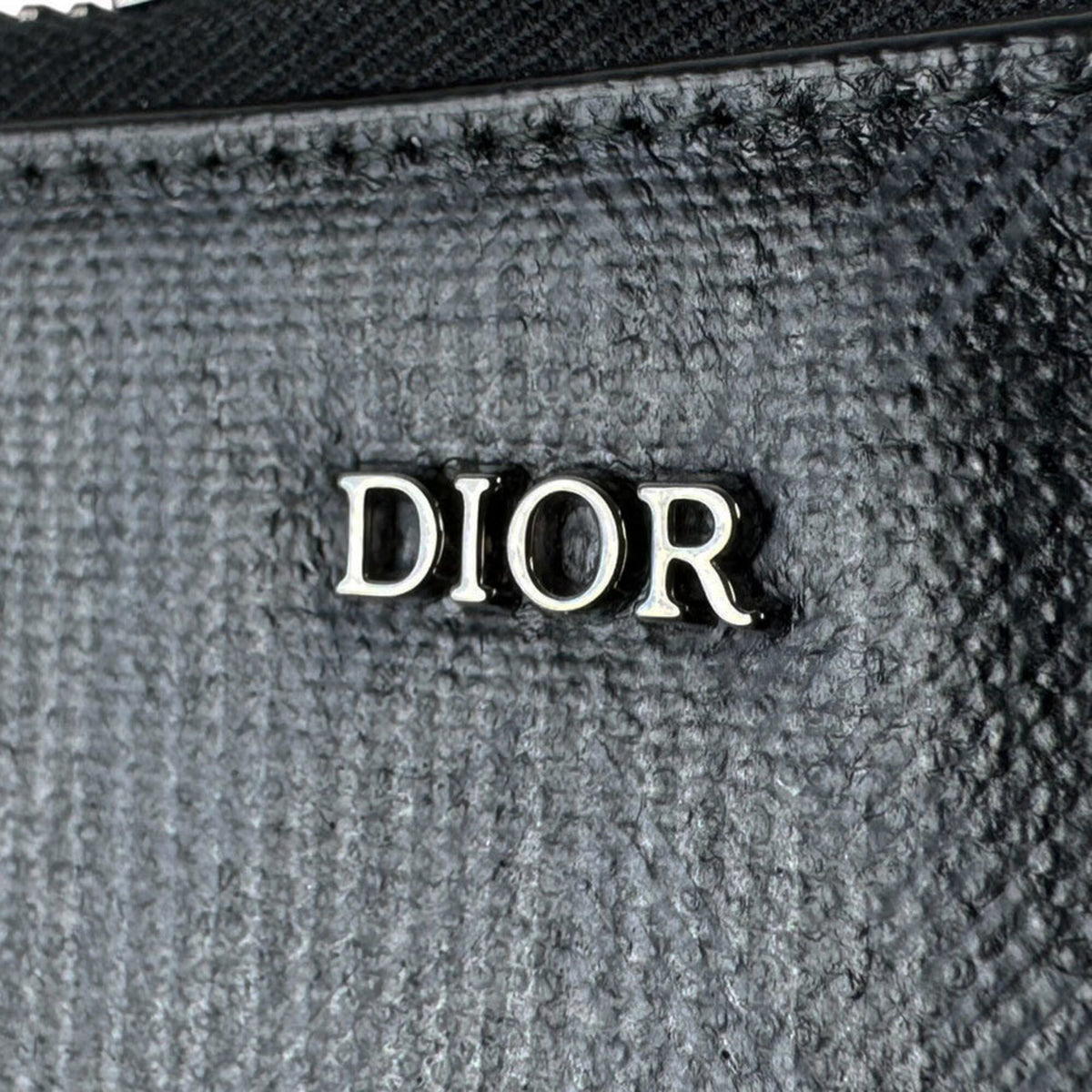 Christian Dior Black Coated Canvas Shoulder Bag (Pre-Owned)