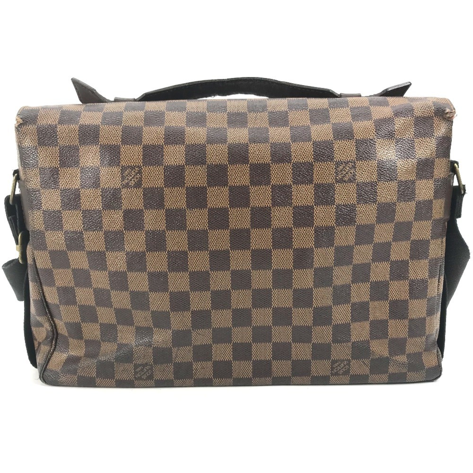 Louis Vuitton Brown Damier Canvas Ebene Galle Damier Canvas Messenger Bag Shoulder Bag (Pre-Owned)