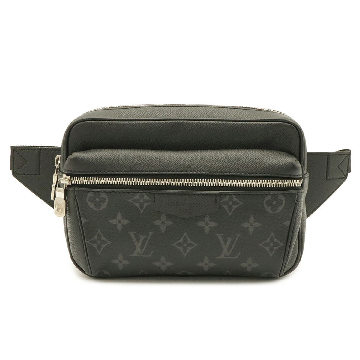Louis Vuitton Monogram Eclipse Noir Monogram Eclipse Taiga Leather Fanny Pack (Pre-Owned)