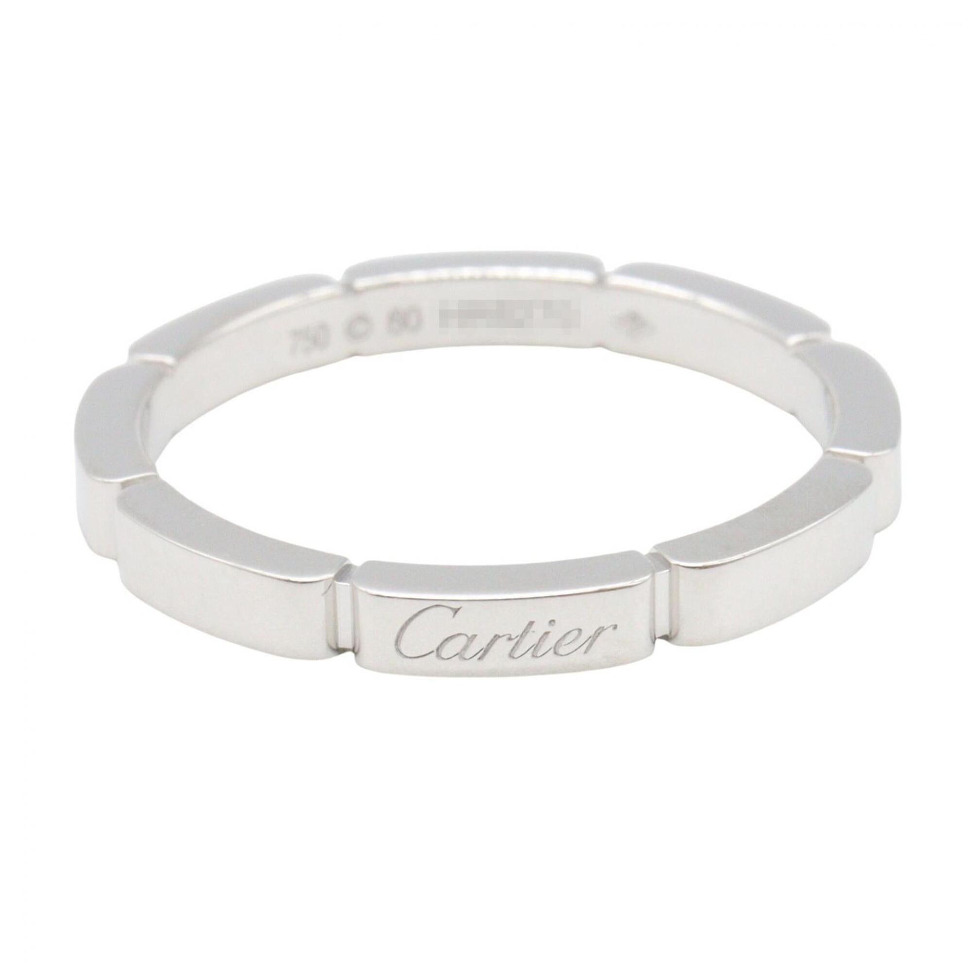 Cartier White Gold White Gold (18K) Band Ring (Pre-Owned)