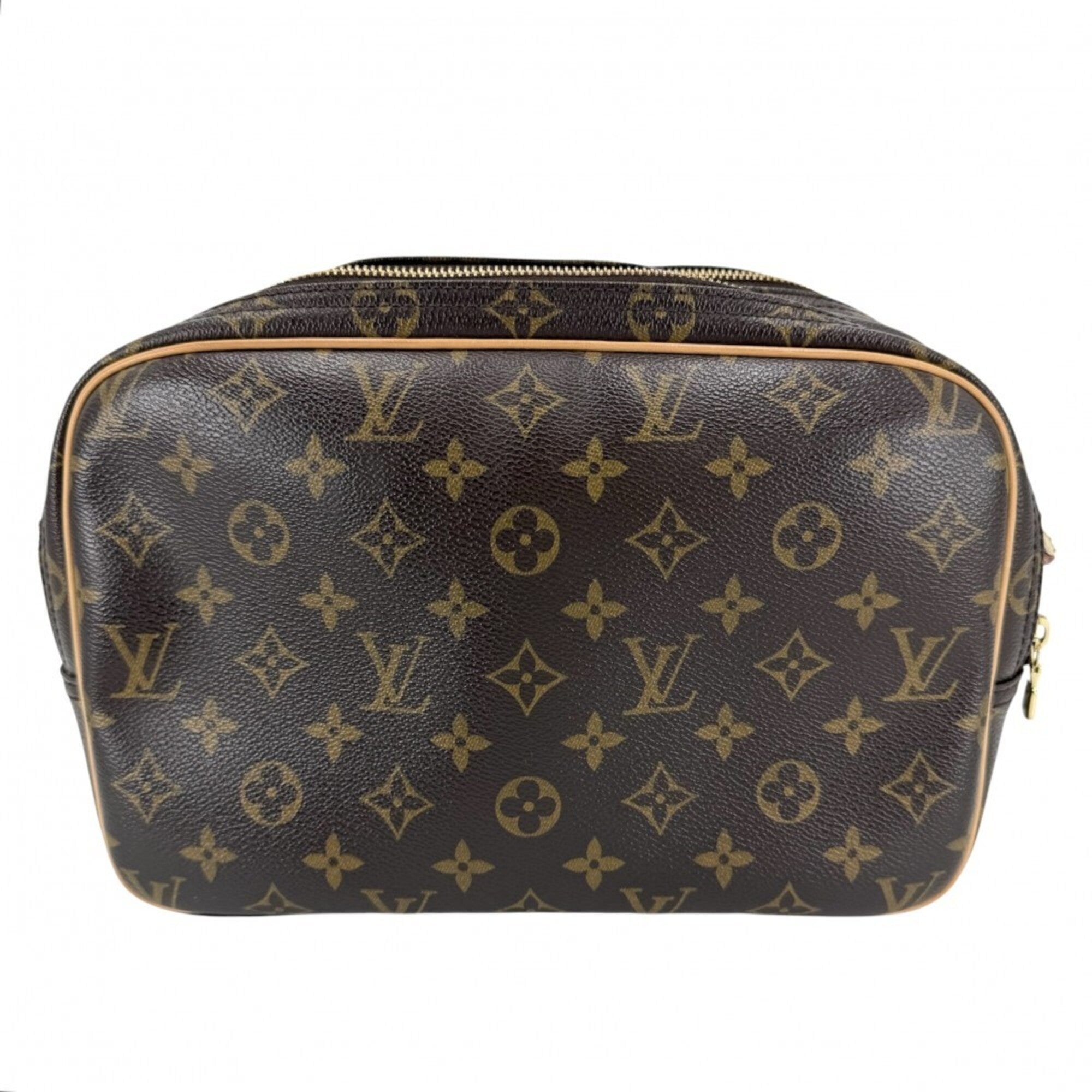 Louis Vuitton Brown Monogram Shoulder Bag (Pre-Owned)