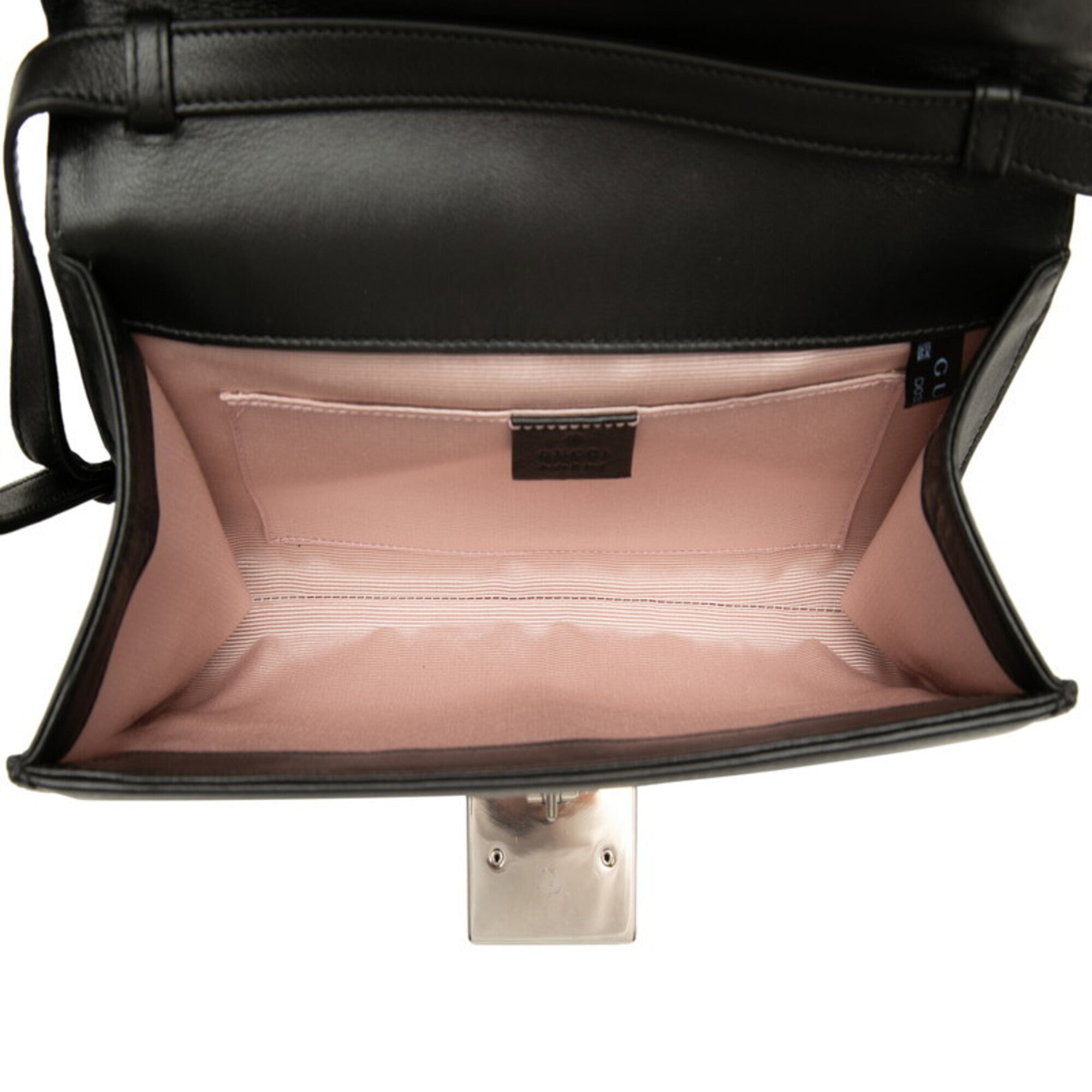Gucci Black Leather Shoulder Bag (Pre-Owned)