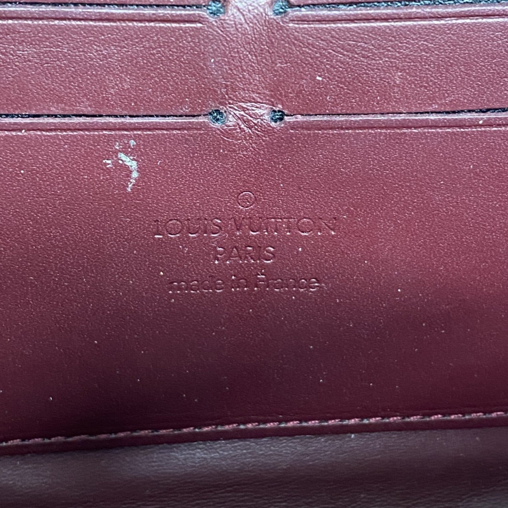 Louis Vuitton Rouge Fauviste Long Wallet (Bi-Fold) (Pre-Owned)