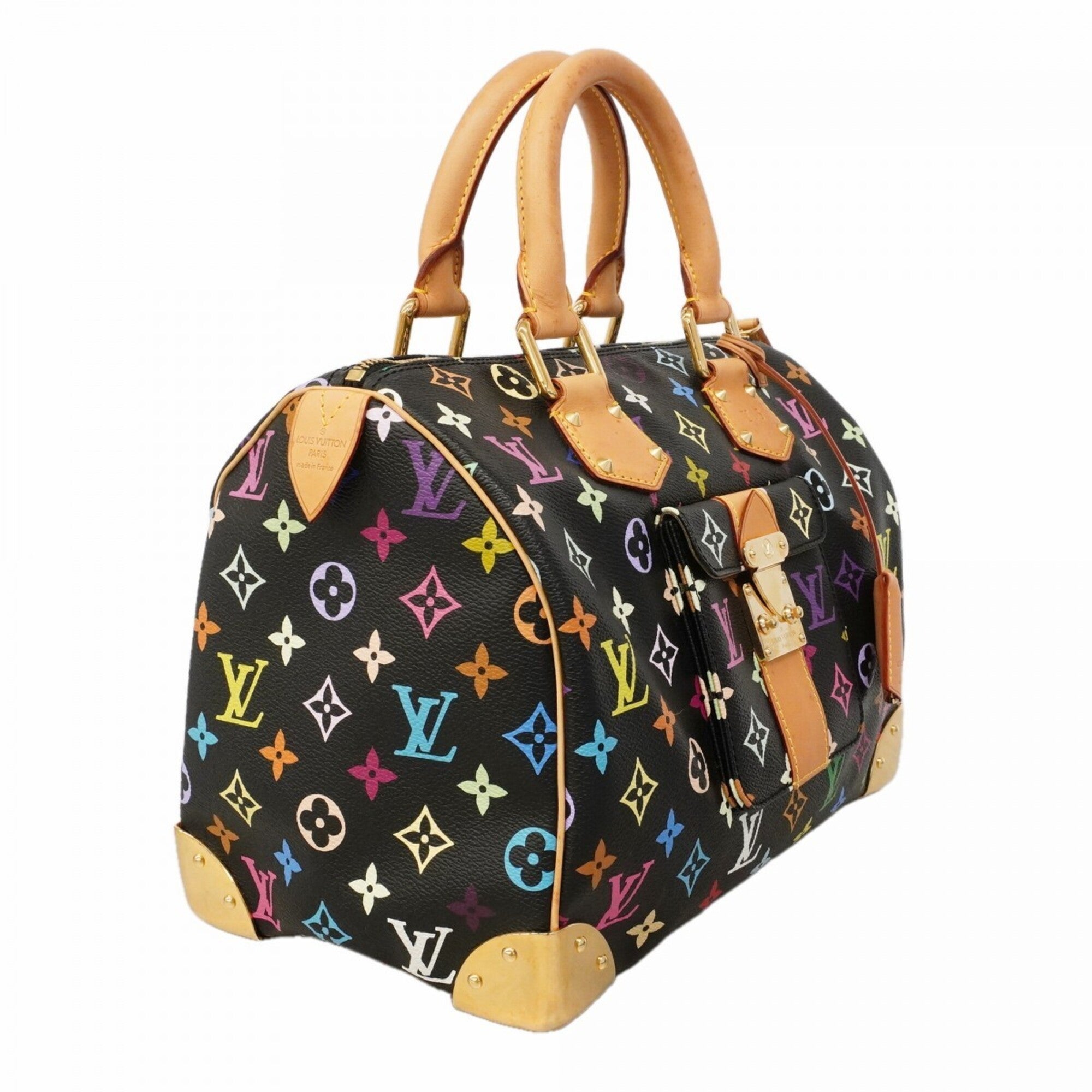Louis Vuitton Noir Handbag (Pre-Owned)