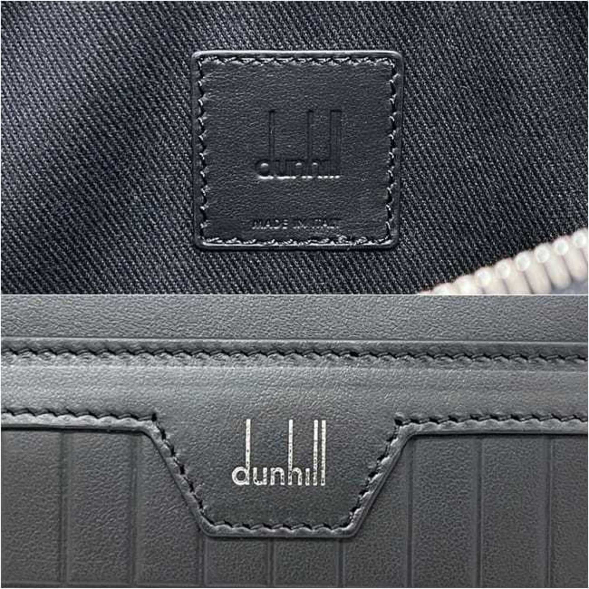 Dunhill Black Leather Sling Bag (Pre-Owned)