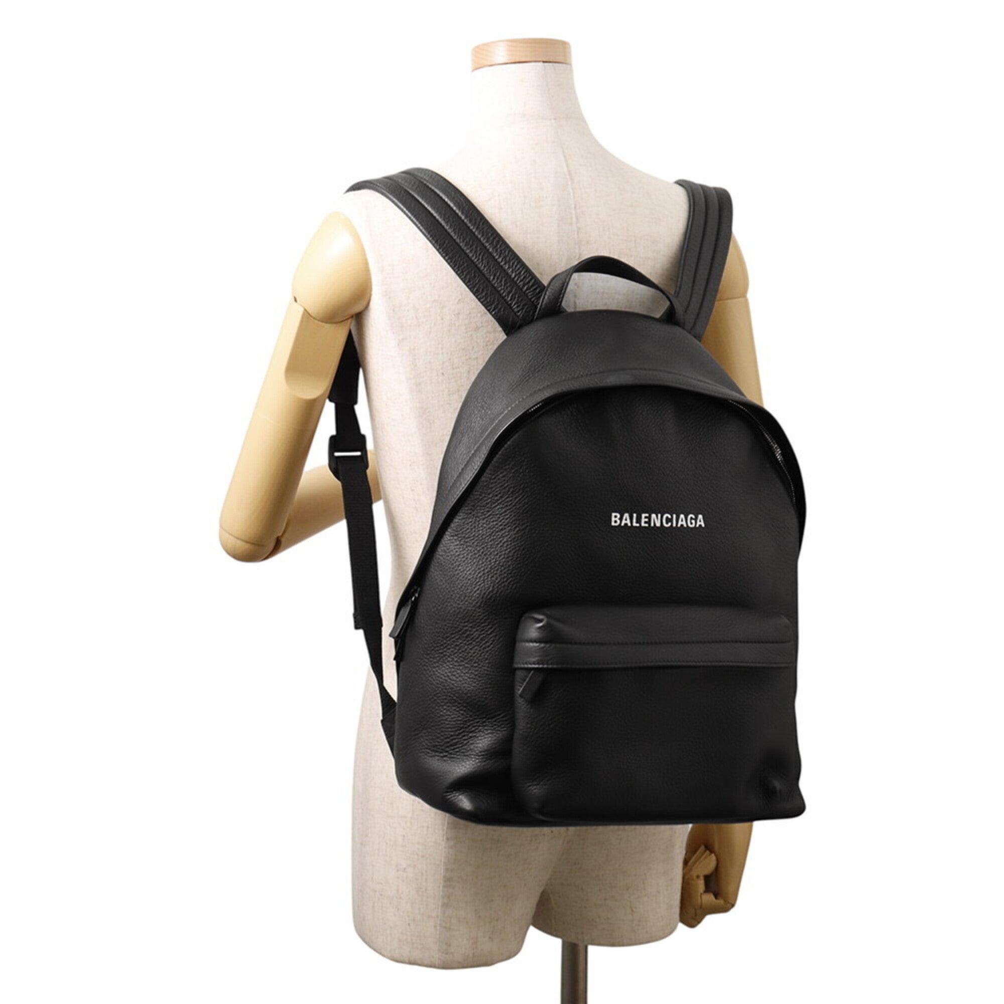 Balenciaga Black Leather Backpack (Pre-Owned)