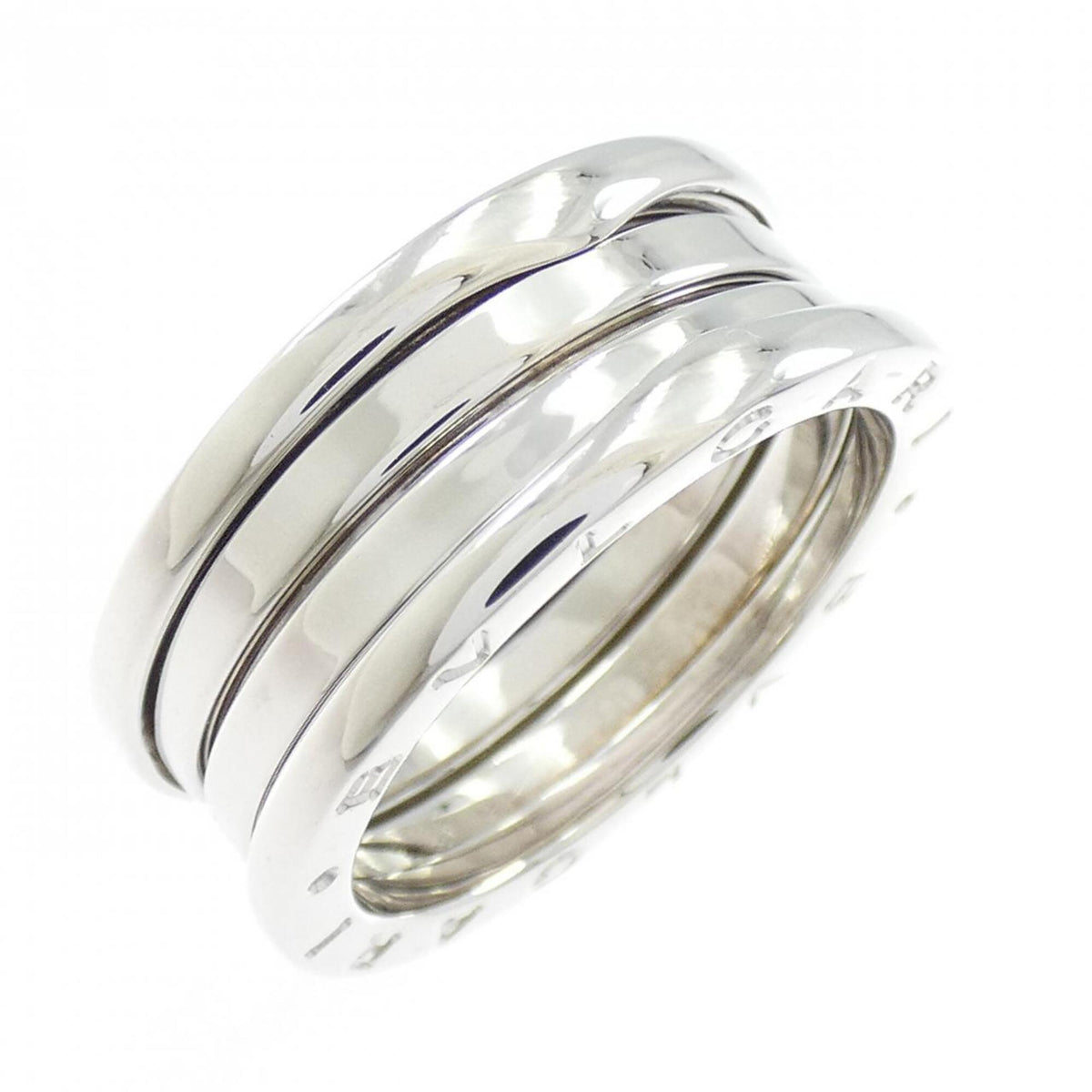 Bvlgari White Gold (18K) Band Ring (Pre-Owned)