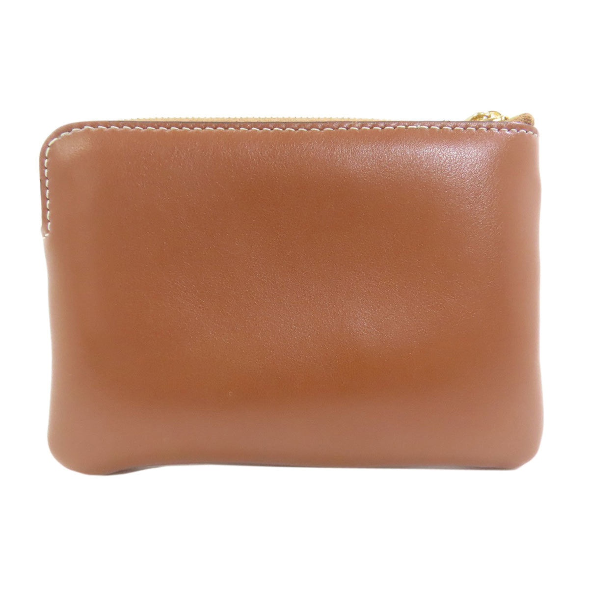 Celine Brown Leather Coin Purse/Coin Case (Pre-Owned)