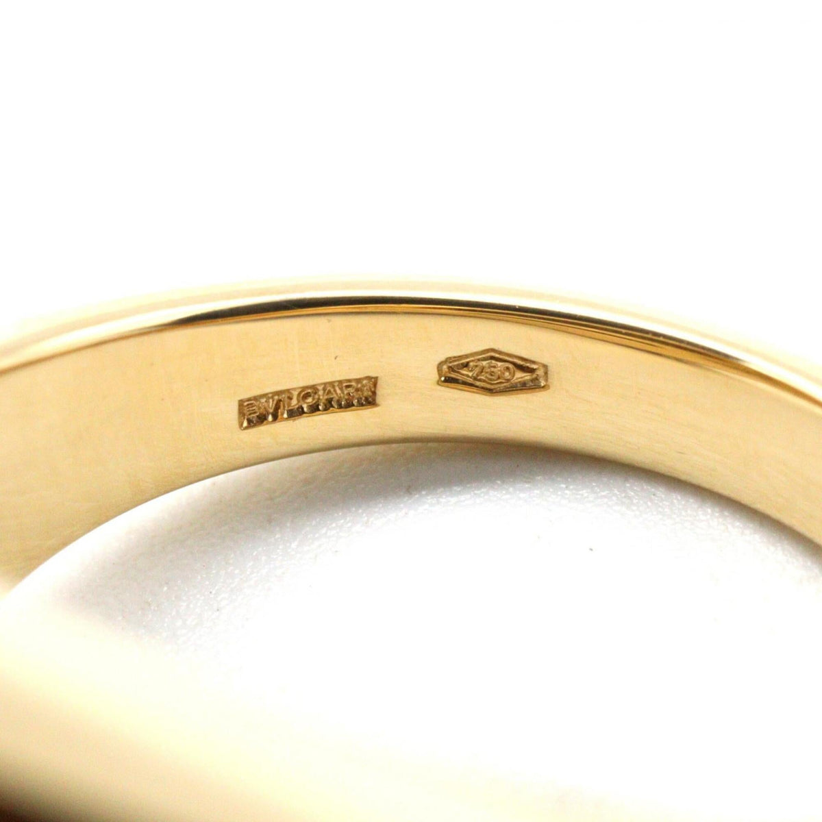 Bvlgari Yellow Yellow Gold Yellow Gold (18K) Band Ring (Pre-Owned)