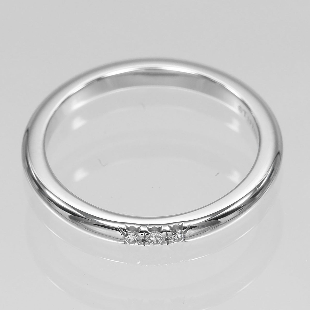 Tiffany Platinum 950 Band Ring (Pre-Owned)