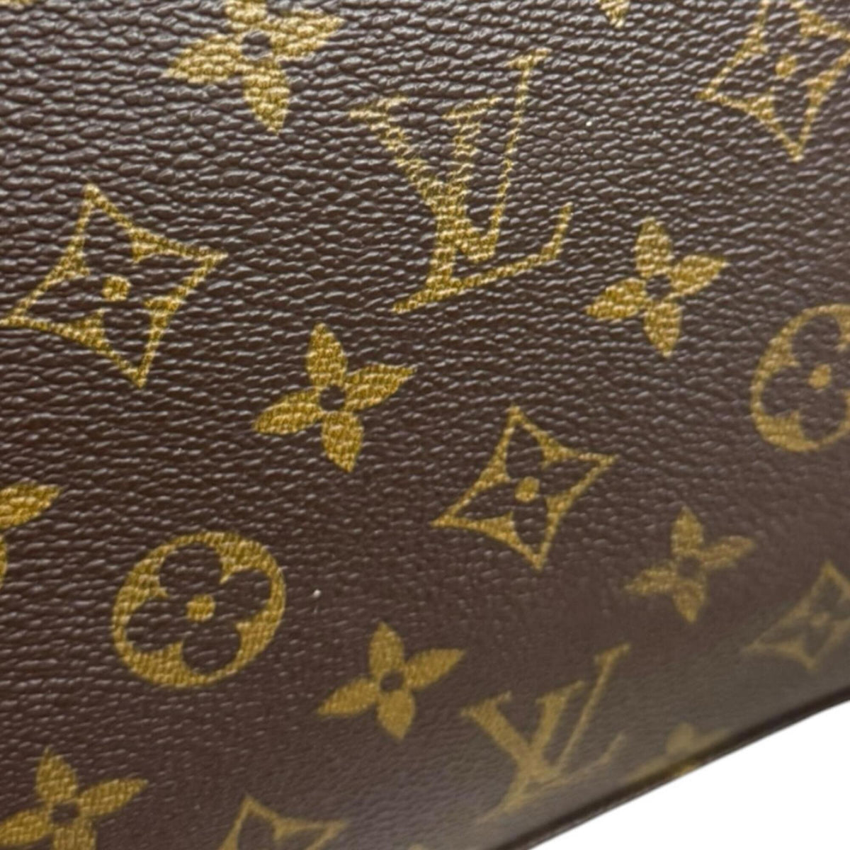 Louis Vuitton Brown Monogram Canvas Shoulder Bag (Pre-Owned)