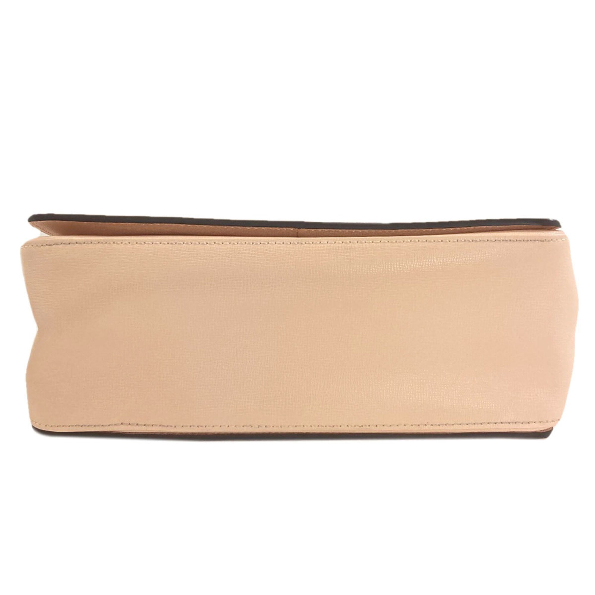 Longchamp Le Pliage Pink Leather Shoulder Bag (Pre-Owned)