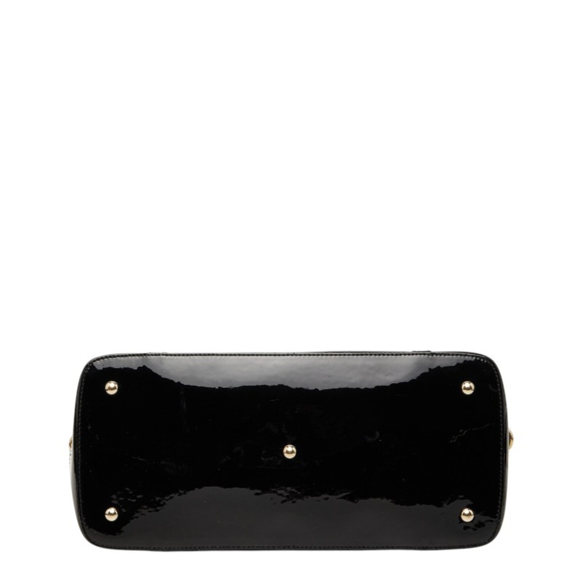 Gucci Black Leather Handbag Shoulder Bag (Pre-Owned)