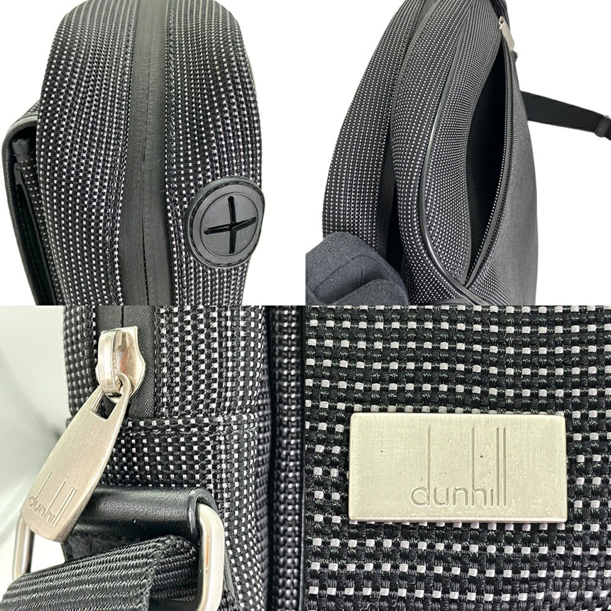 Dunhill Black Nylon Shoulder Bag (Pre-Owned)