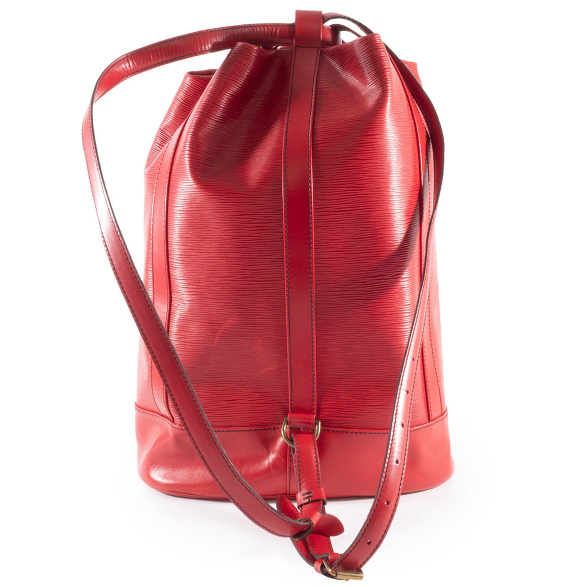 Louis Vuitton Castilian Red Epi Leather Backpack (Pre-Owned)