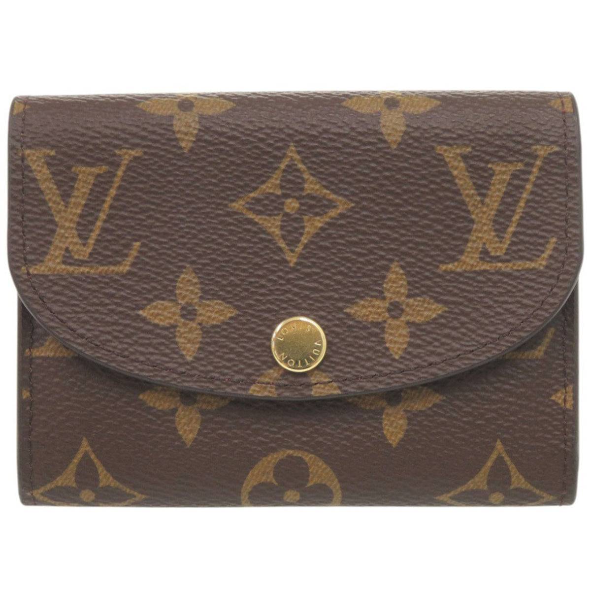 Louis Vuitton Brown Fuchsia Monogram Monogram Wallet (Bi-Fold) (Pre-Owned)