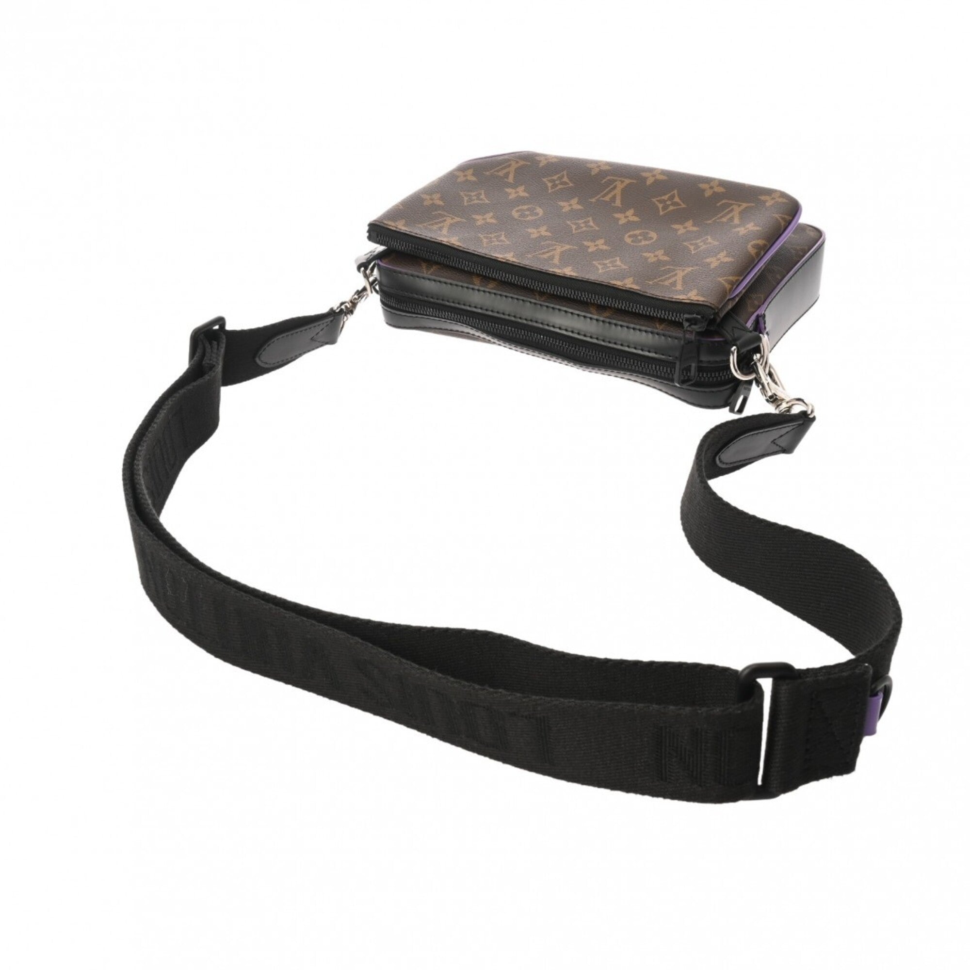 Louis Vuitton Purple Monogram Shoulder Bag (Pre-Owned)