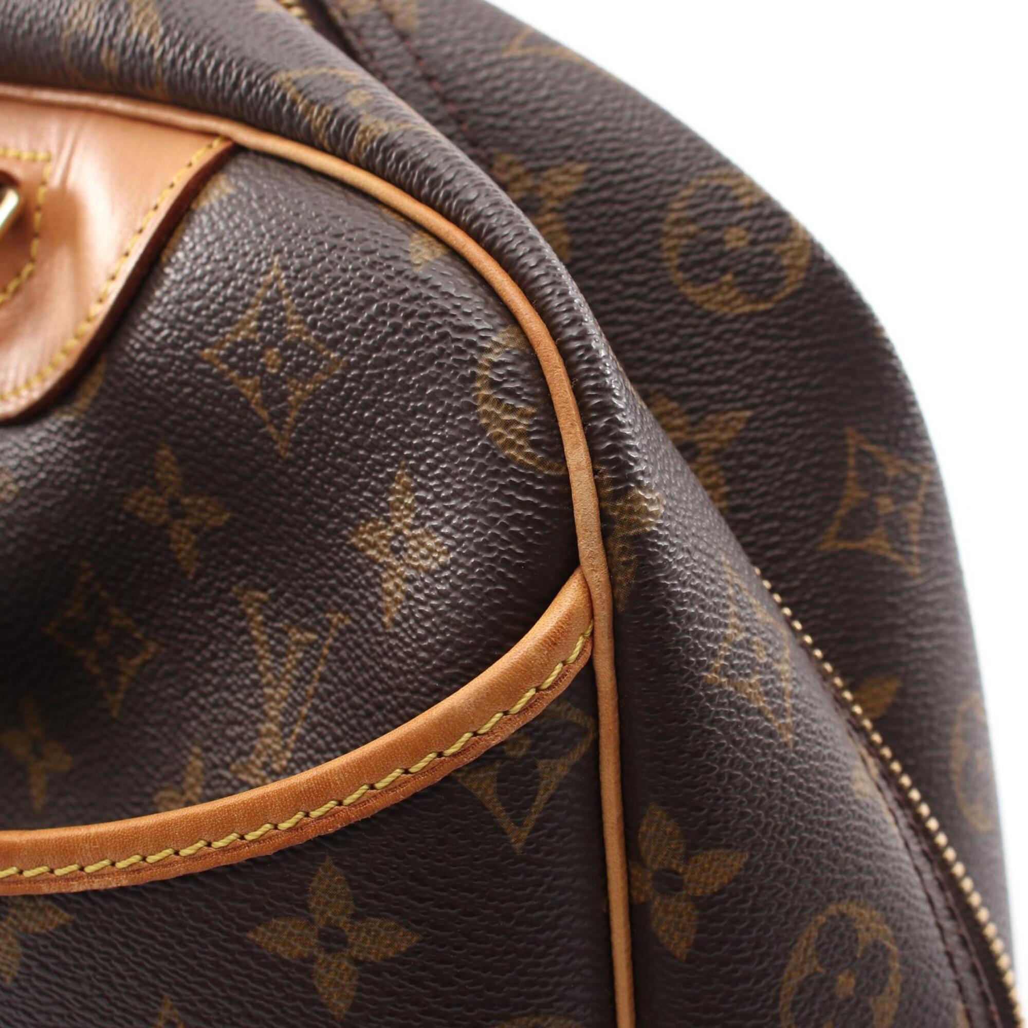 Louis Vuitton Brown Monogram Coated Canvas Handbag (Pre-Owned)