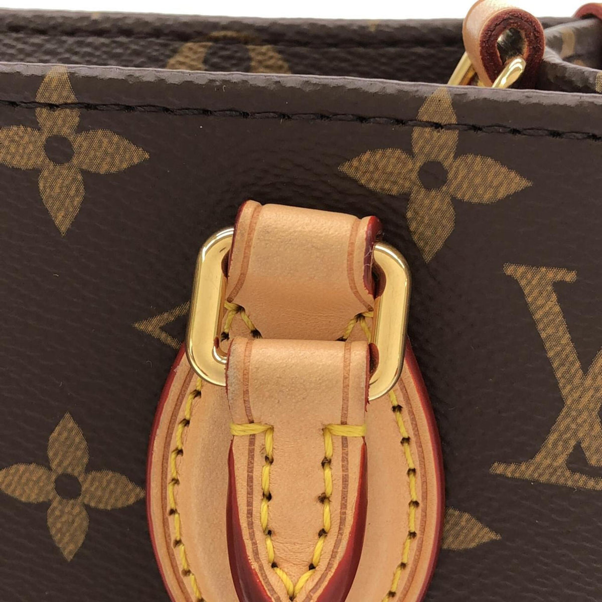 Louis Vuitton Marron Coated Canvas Handbag (Pre-Owned)