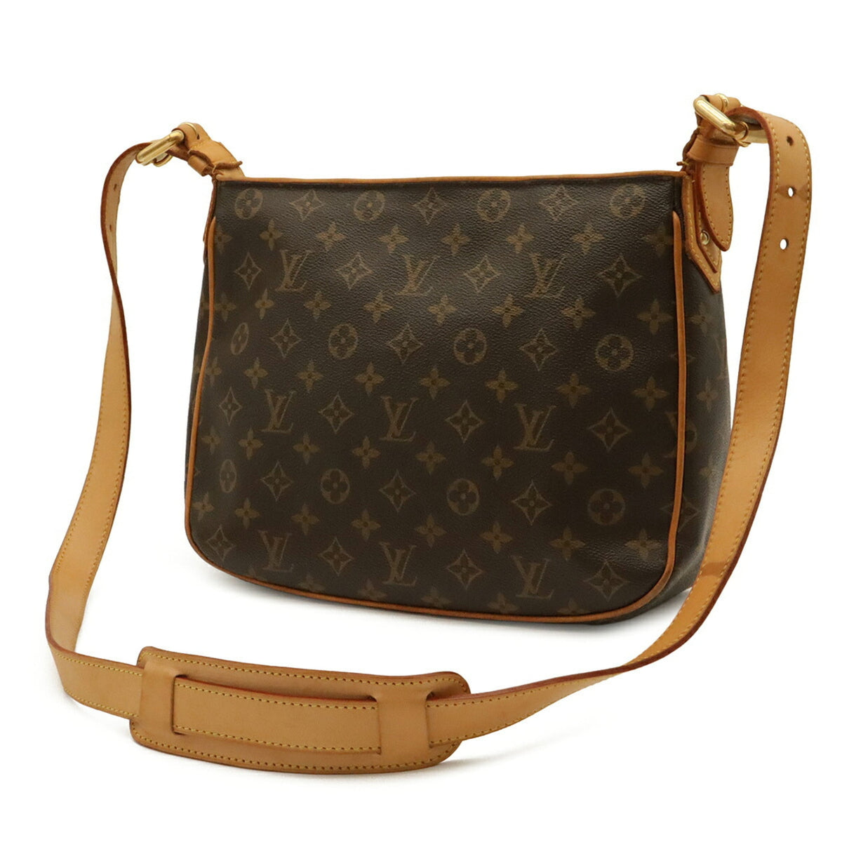 Louis Vuitton Brown Monogram Canvas Shoulder Bag (Pre-Owned)