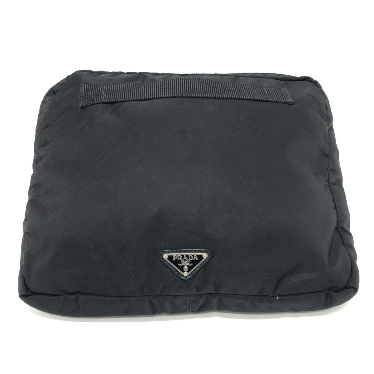 Prada Black Nylon Clutch Bag (Pre-Owned)