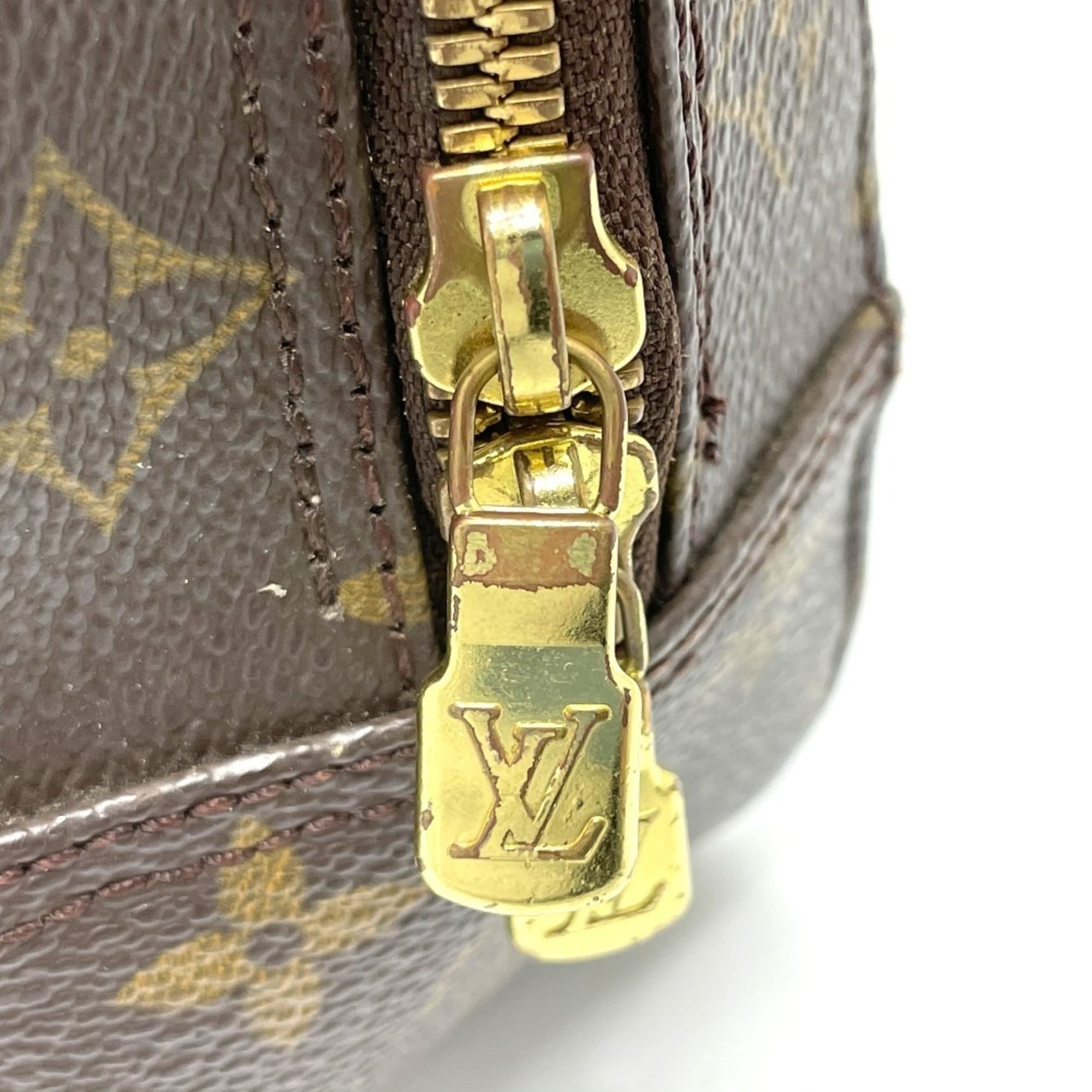 Louis Vuitton Brown Monogram Shoulder Bag (Pre-Owned)