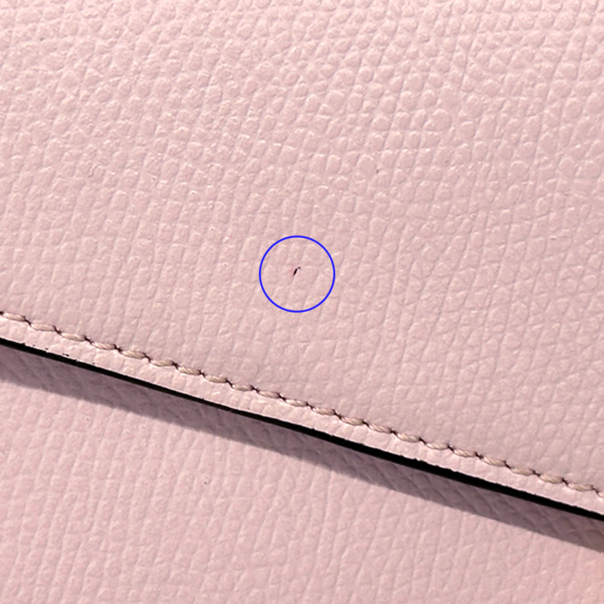 Fendi Gold Pink Leather Long Wallet (Bi-Fold) (Pre-Owned)