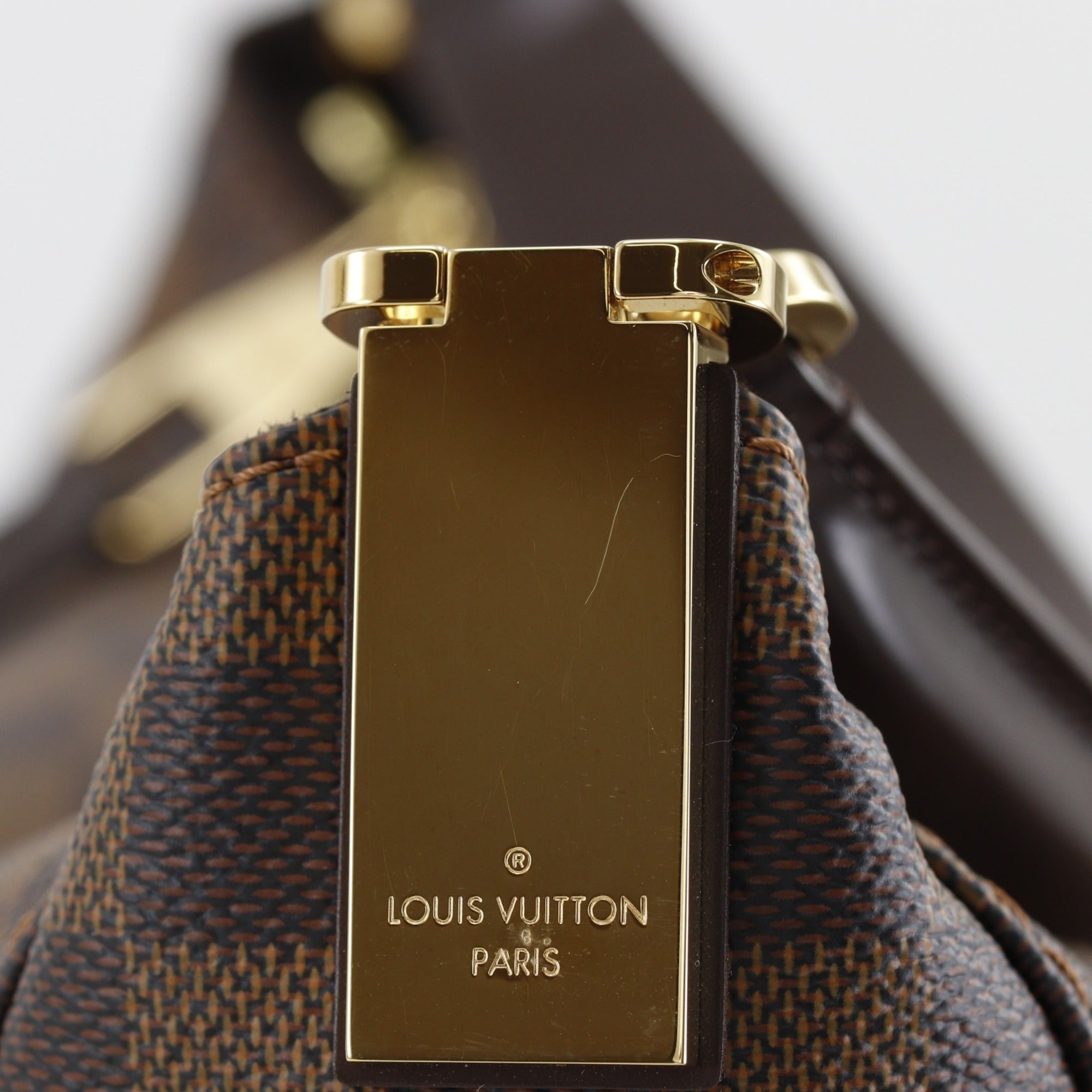 Louis Vuitton Brown Damier Canvas Shoulder Bag (Pre-Owned)