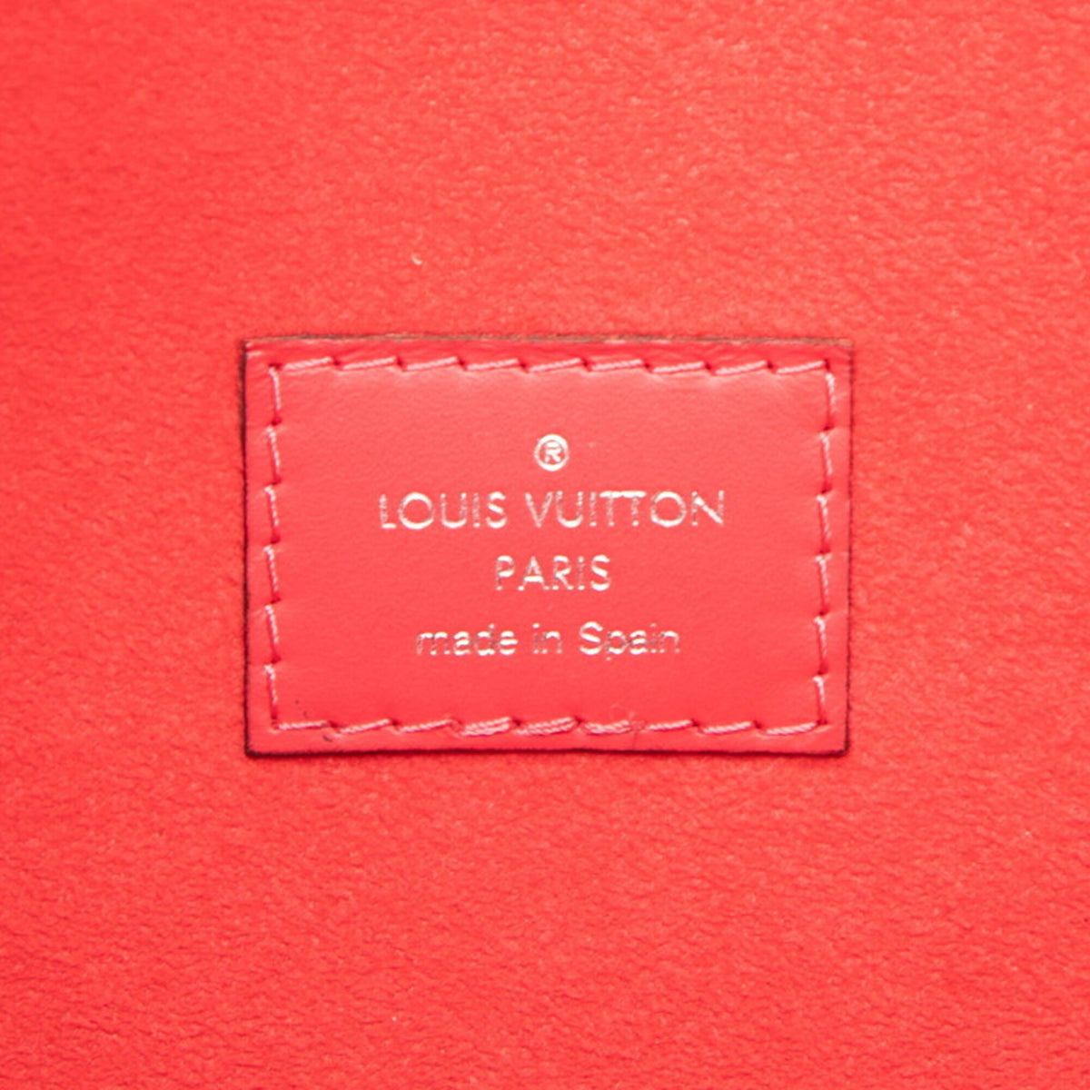 Louis Vuitton Fuchsia Pink Leather Handbag Tote Bag (Pre-Owned)