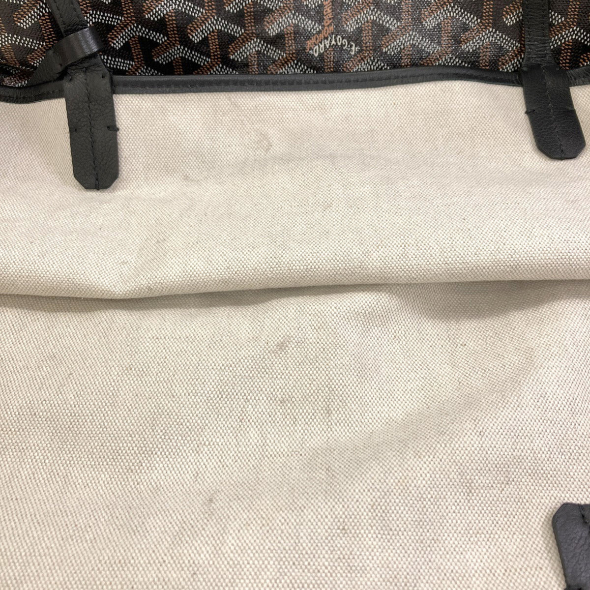 Goyard Black Pvc Tote Bag (Pre-Owned)