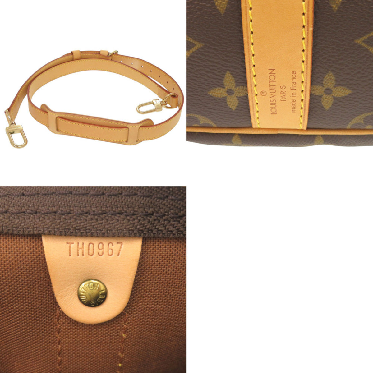 Louis Vuitton Brown Monogram Boston Bag (Pre-Owned)