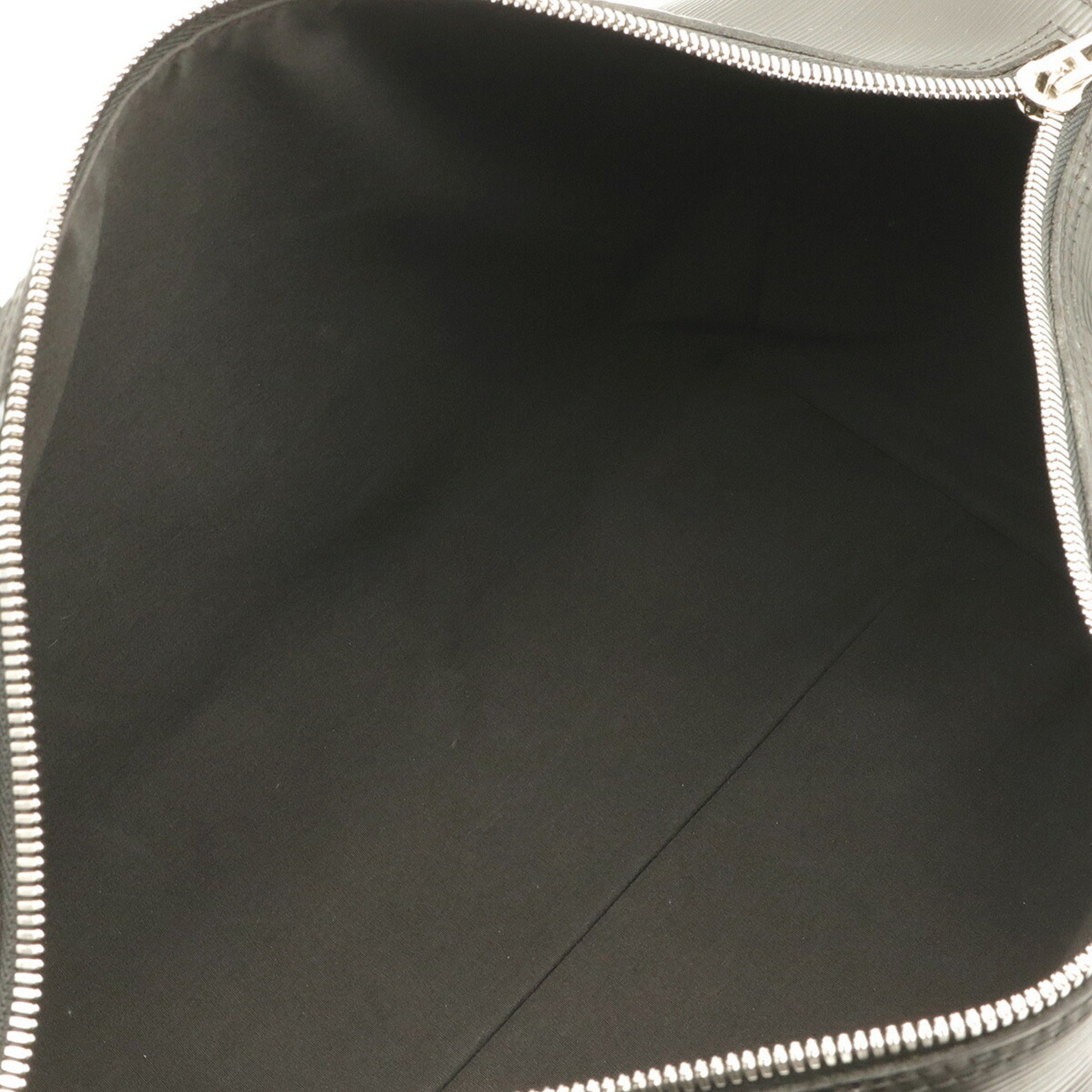 Louis Vuitton Black Noir White Epi Leather Boston Bag (Pre-Owned)